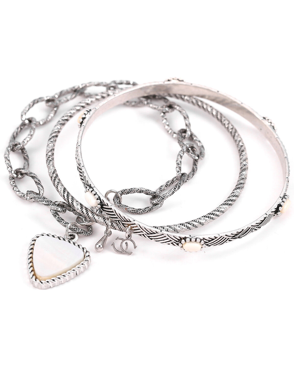 Cowgirl Confetti Women's Coral Keeper Bracelet Set - 3 Piece