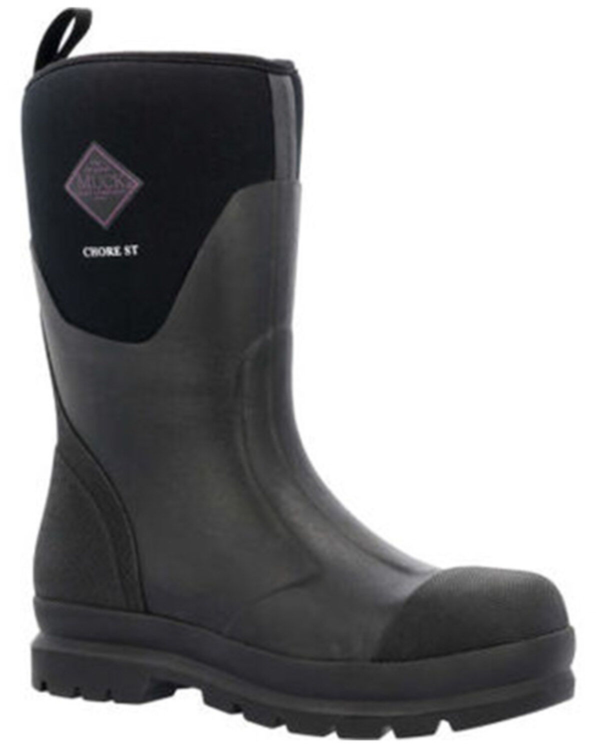 Muck Boots Women's Chore Classic Mid Waterproof Rubber Boots - Steel Toe