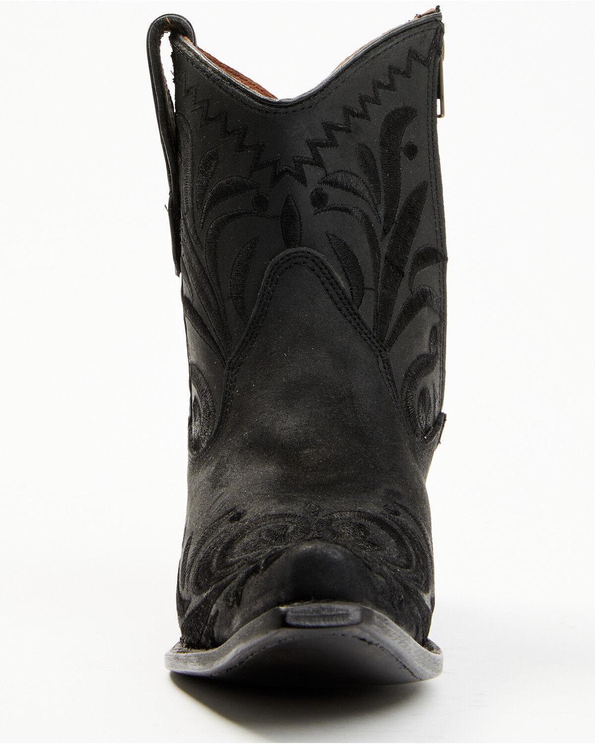 Circle G Women's Embroidered Booties - Snip Toe