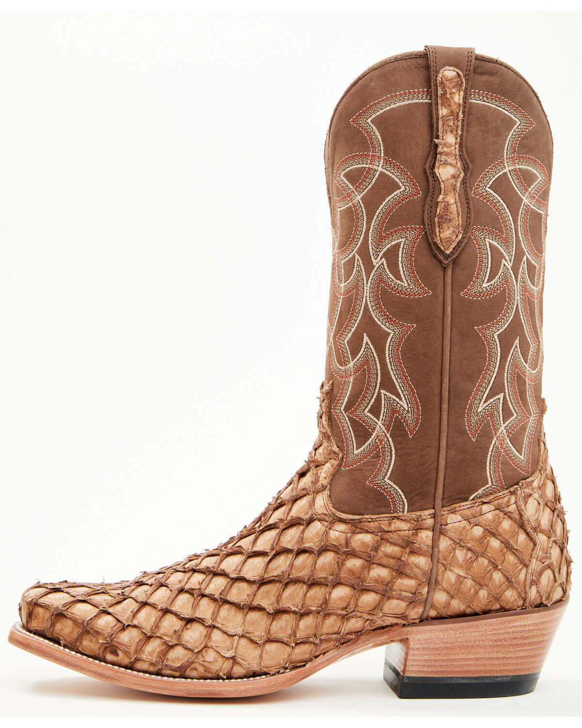 Cody James Men's Exotic Pirarucu Western Boots - Square Toe