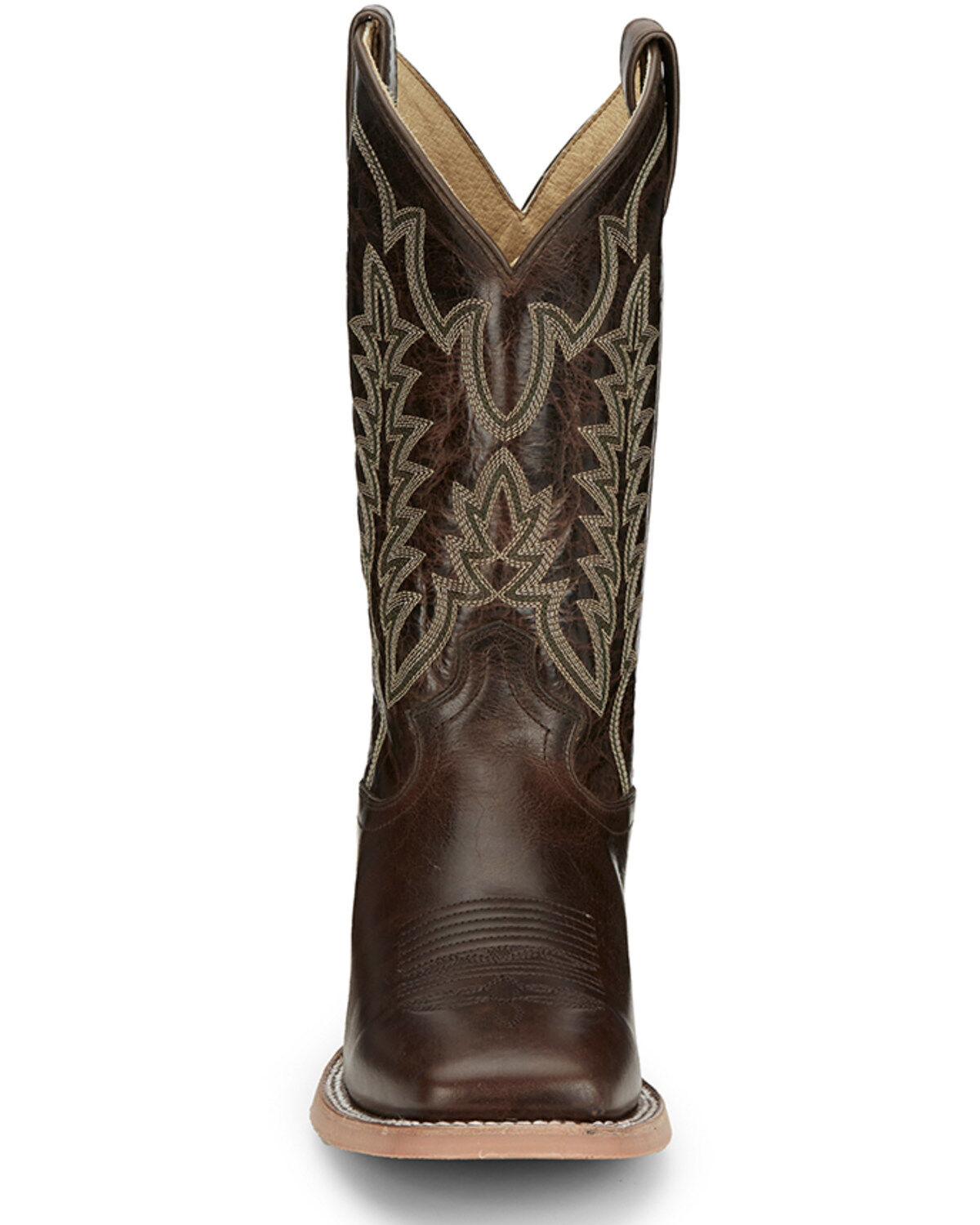 Justin Men's Lyle Umber Western Boots - Broad Square Toe