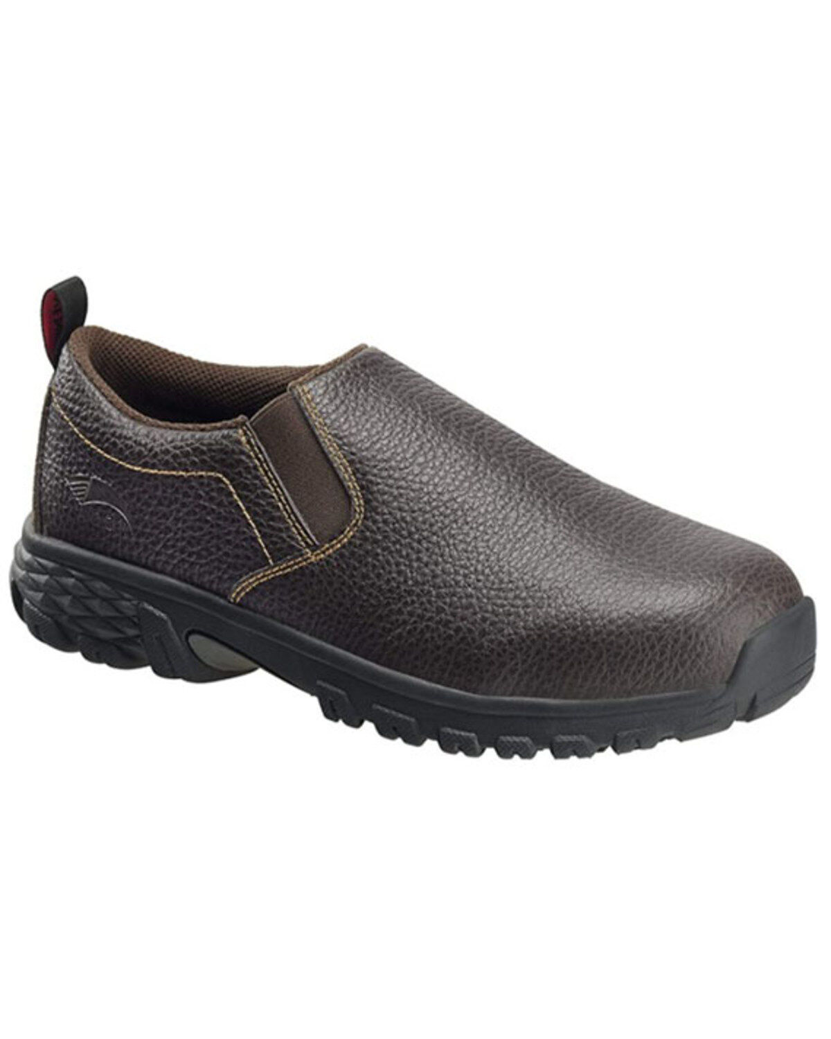 Avenger Men's Flight Brown Waterproof Work Shoes - Alloy Toe