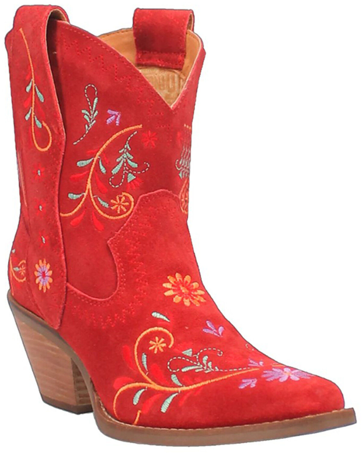 Dingo Women's Sugar Bug Suede Fashion Booties - Round Toe