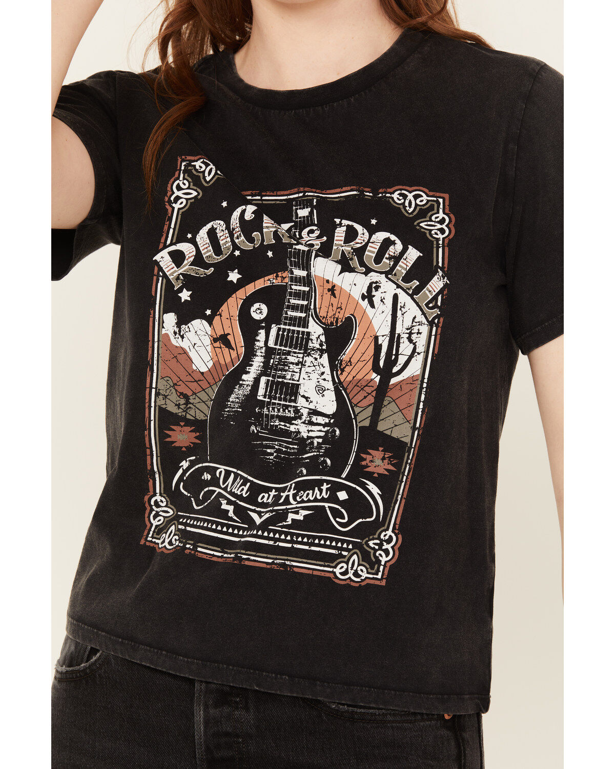 Rock & Roll Denim Women's Rock & Roll Short Sleeve Graphic Tee