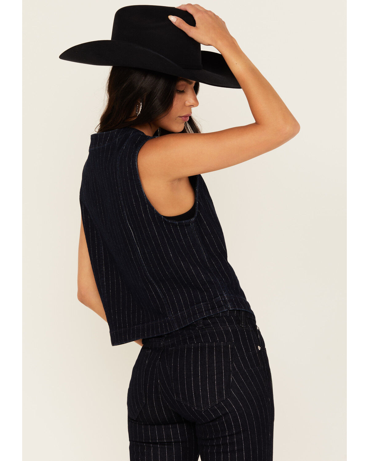 Ariat Women's R.E.A.L. Denim Lurex Striped Vest