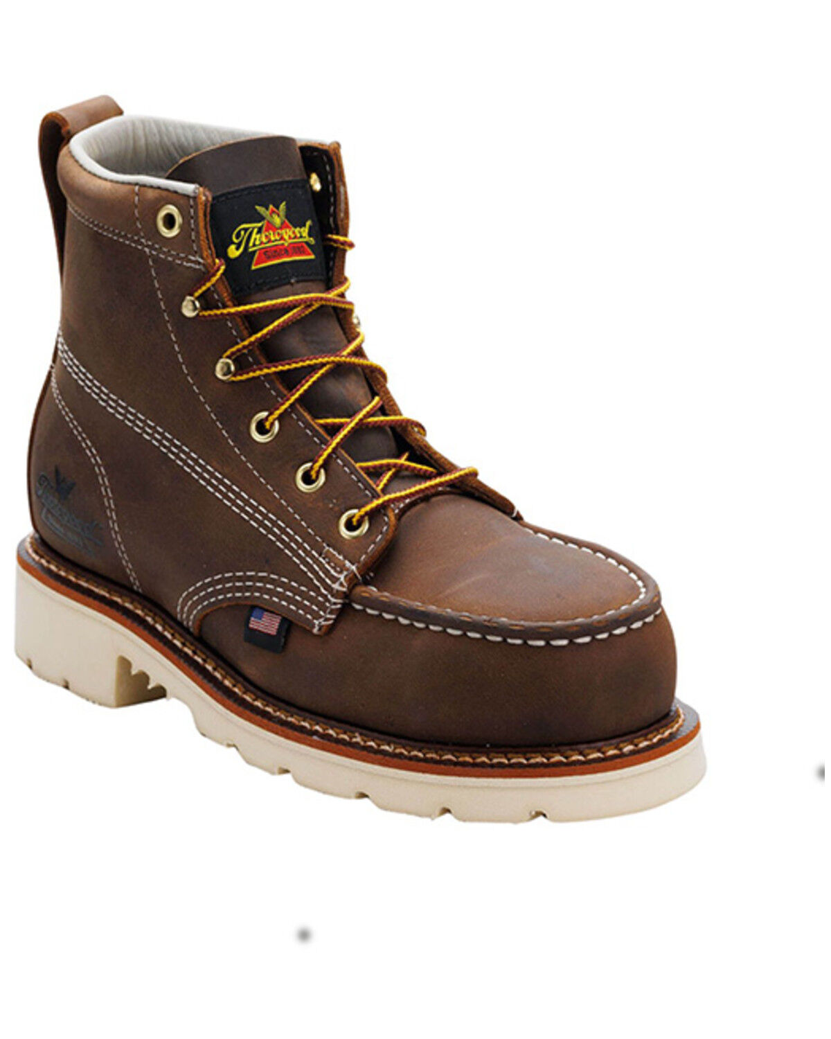 Thorogood Women's 6" MAXWear 90® Moc Work Boots - Steel Toe