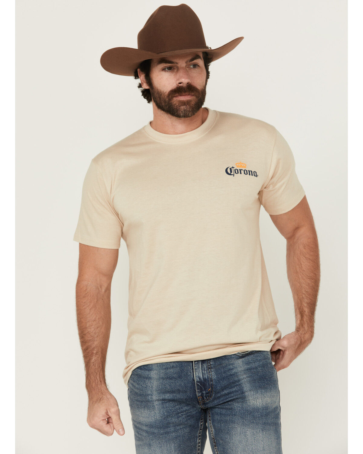 Changes Men's Corona La Vida Mas Fina Short Sleeve Graphic T-Shirt
