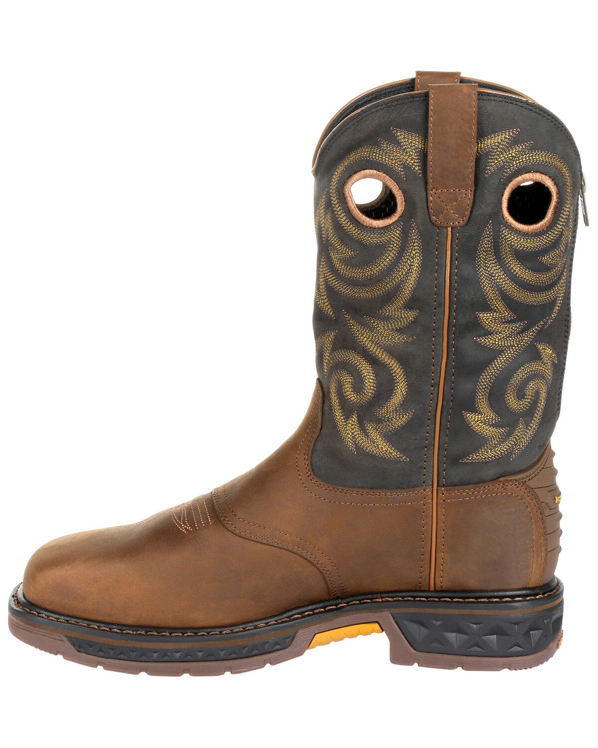 Georgia Boot Men's Carbo-Tec LT Waterproof Western Work Boots - Steel Toe