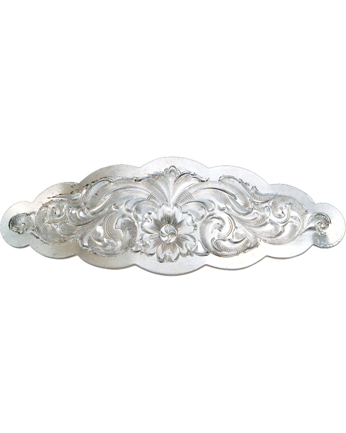 Montana Silversmiths Small Scalloped Montana Silver Barrette