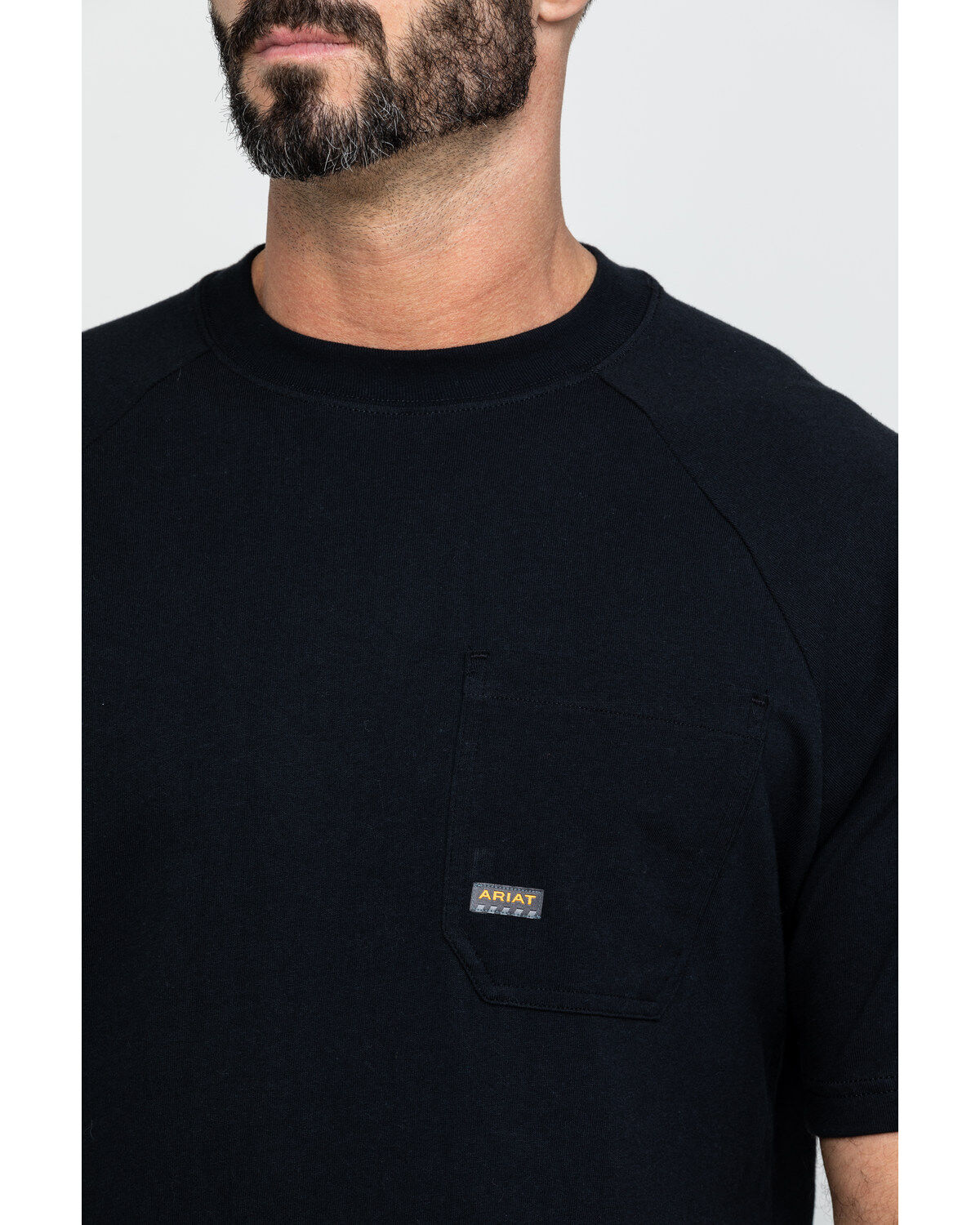 Ariat Men's Rebar Cotton Strong Short Sleeve Crew T-Shirt