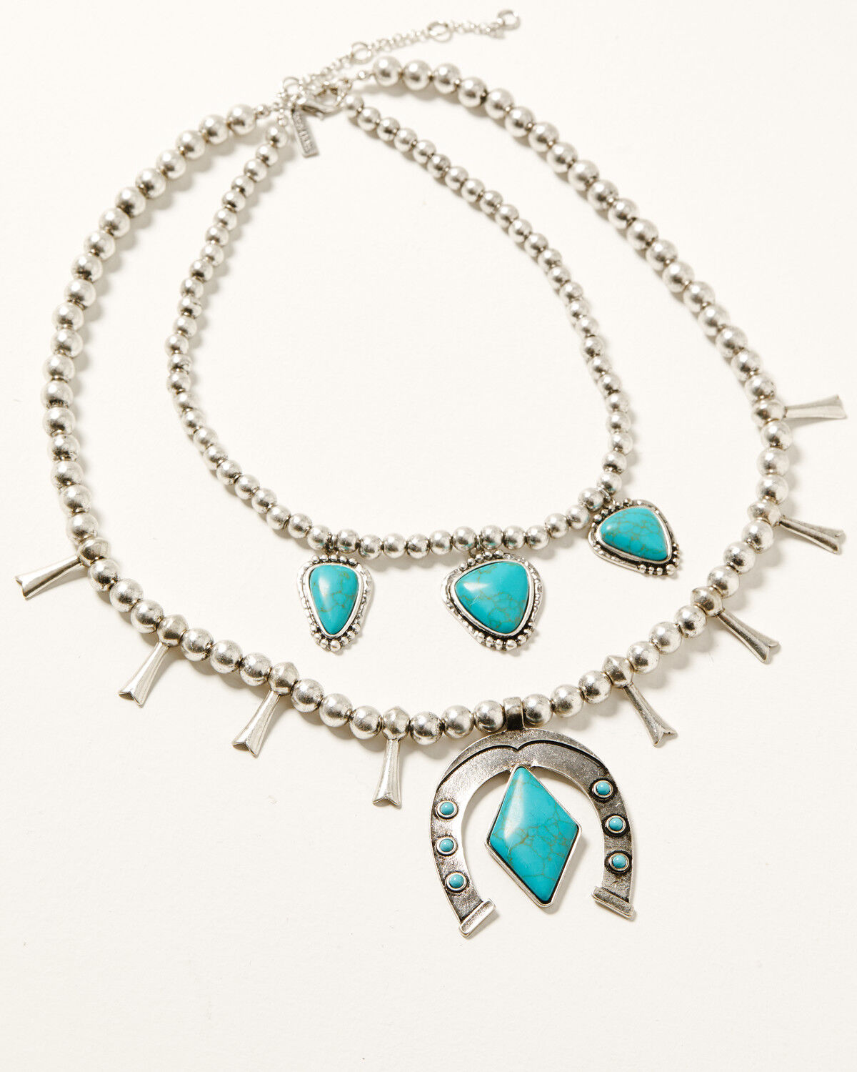 Shyanne Women's Frontier Antique Silver Layered Necklace
