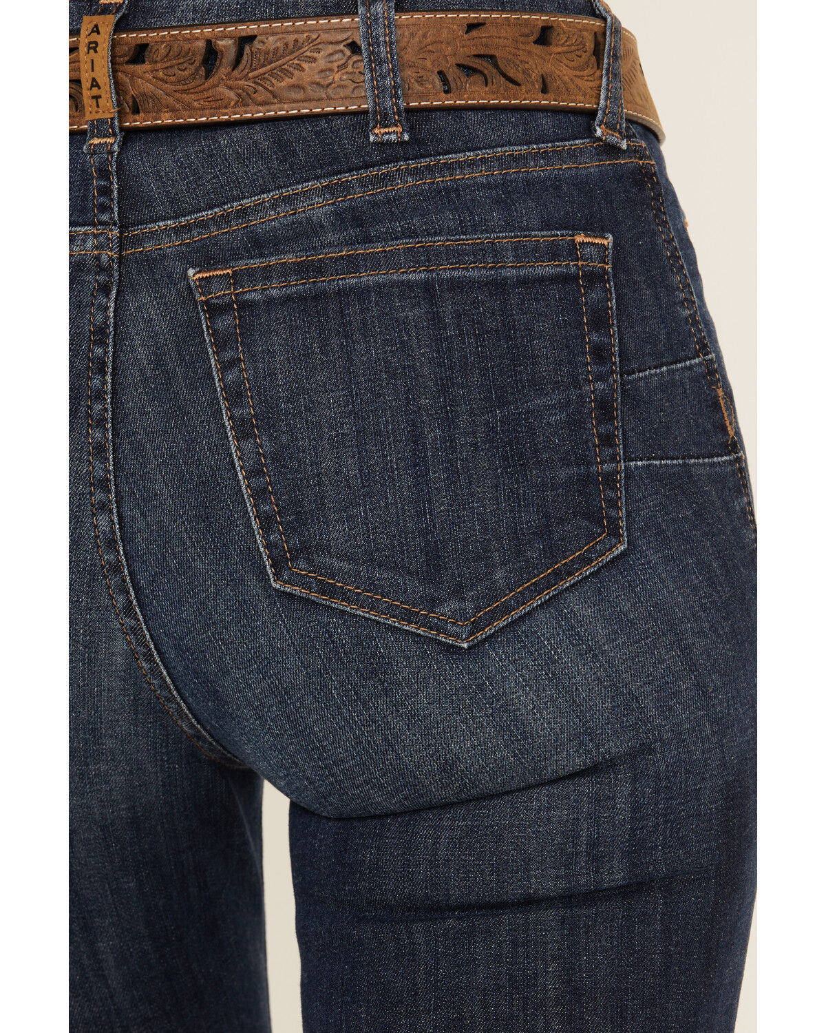 Ariat Women's Alex Dark Wash High Rise Flare Stretch Denim Jeans