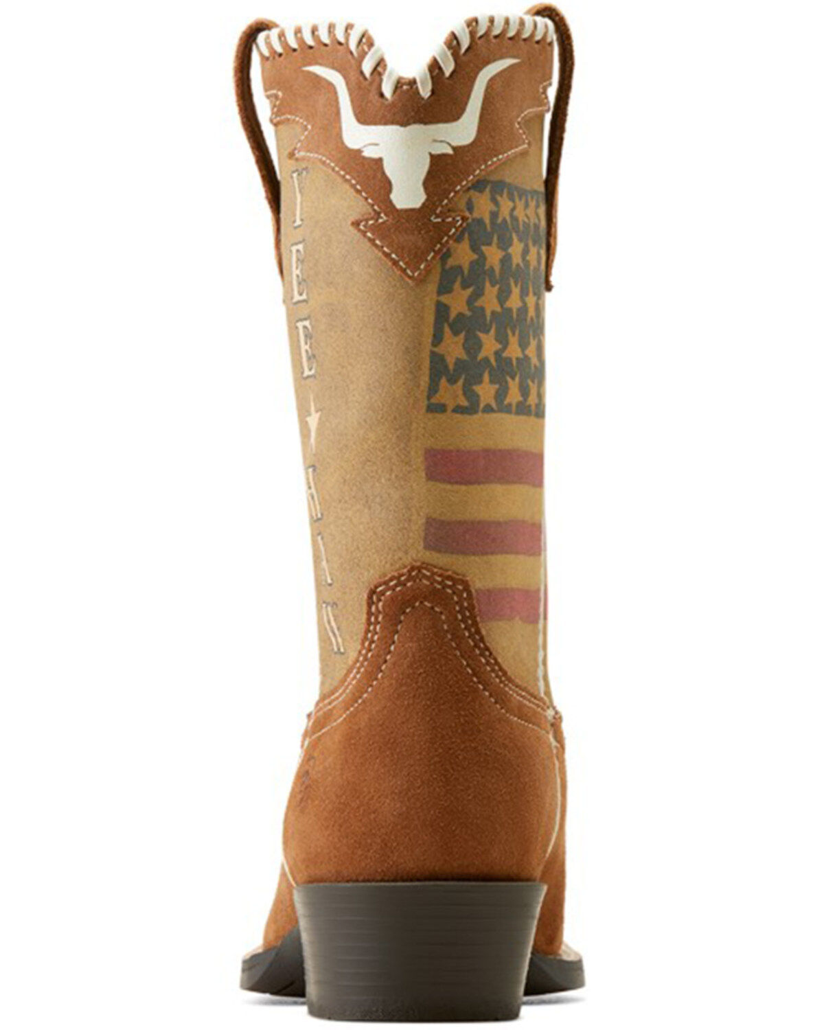 Ariat X Rodeo Quincy Girls' American Cowboy Futurity Western Boots - Broad Square Toe