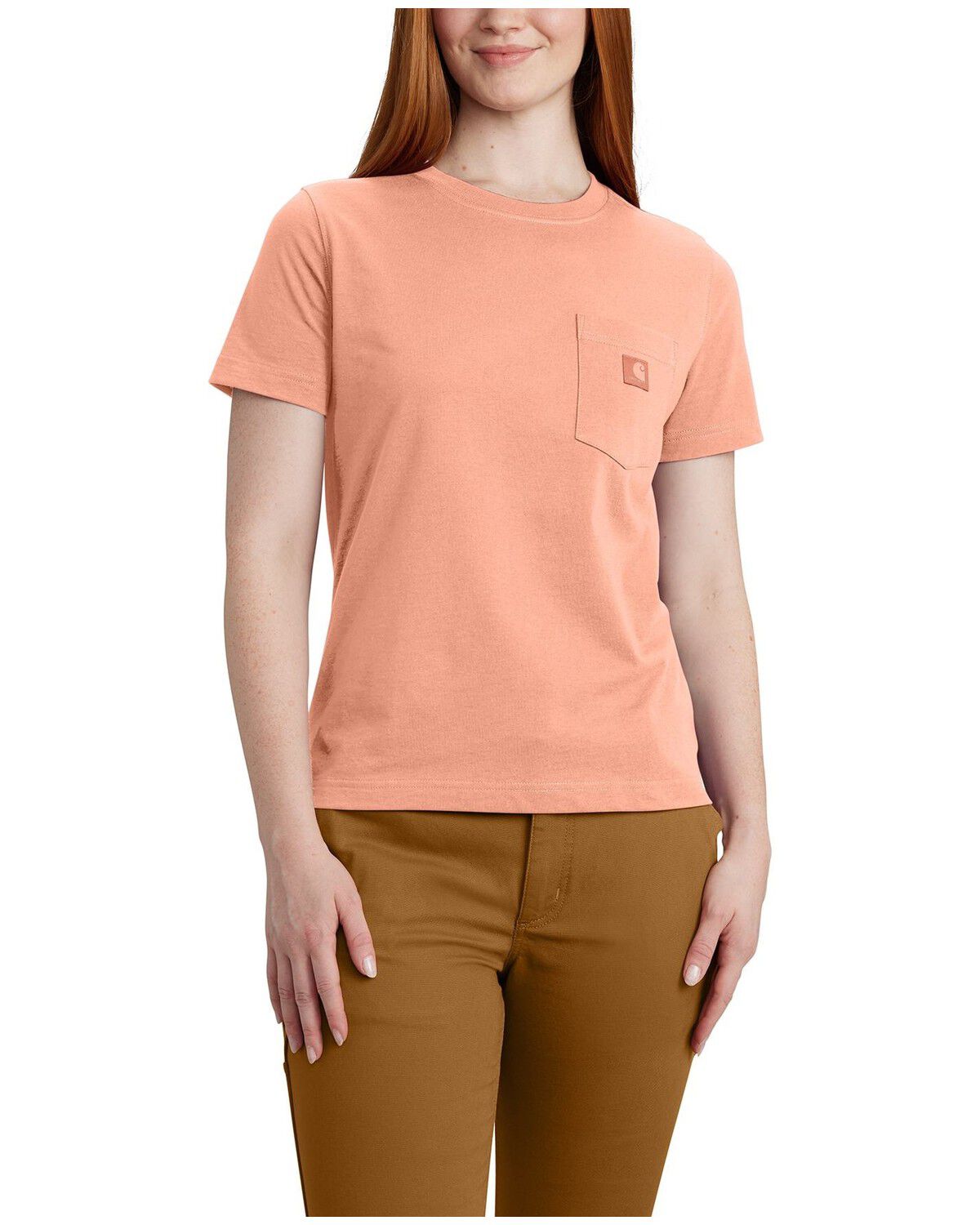 Carhartt Women's Relaxed Fit Lightweight Short Sleeve Pocket Tee