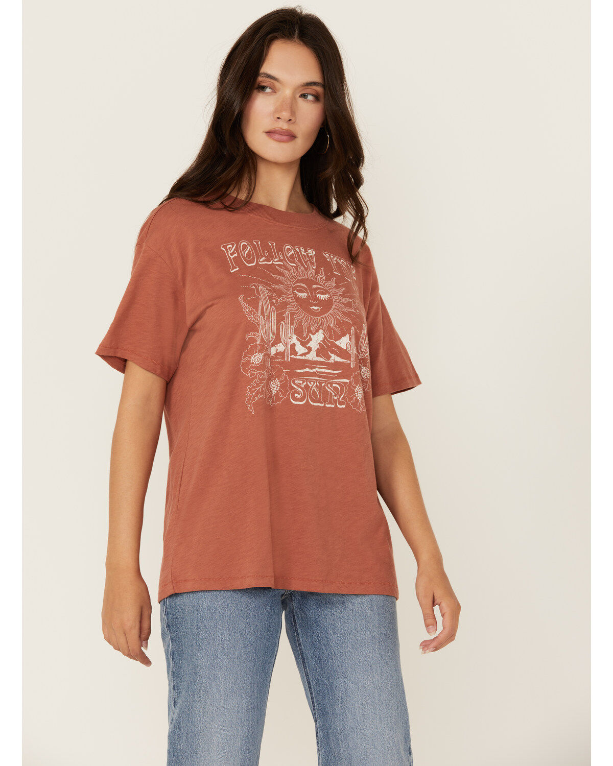 Shyanne Women's Follow The Sun Women's Short Sleeve Graphic Tee
