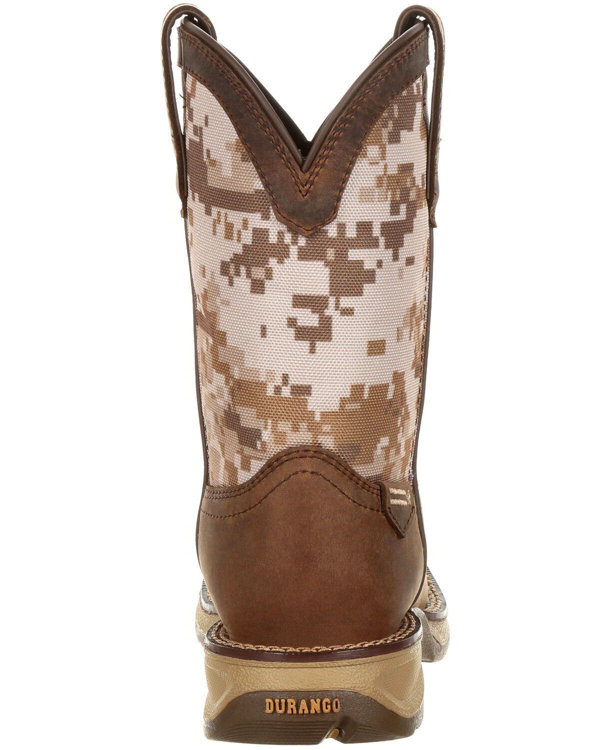 Durango Boys' Lil Rebel Desert Camo Western Boots - Square Toe
