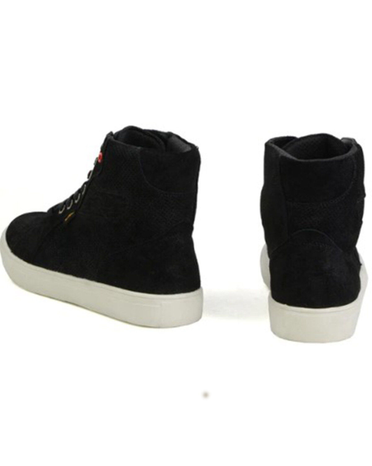 Milwaukee Leather Men's Vintage High-Top Reinforced Street Riding Waterproof Shoes Round Toe - Extended Sizes