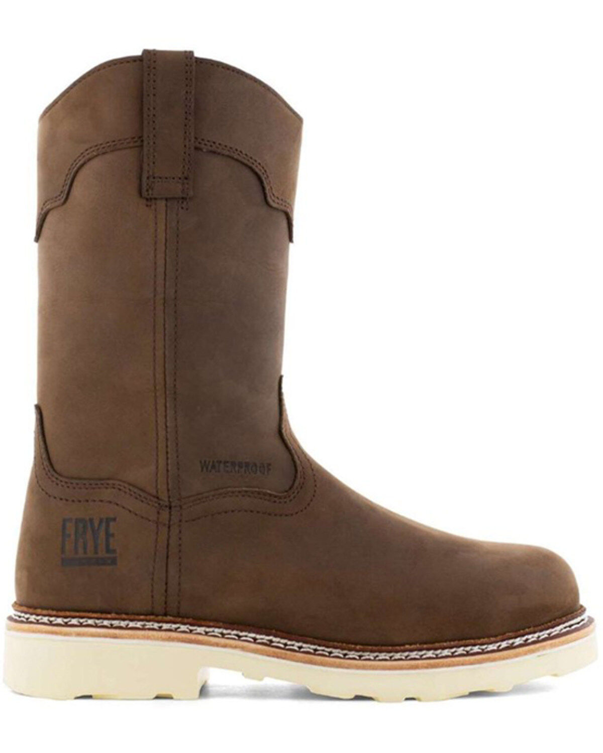 Frye Men's 10" Wellington Waterproof Work Boots - Steel Toe