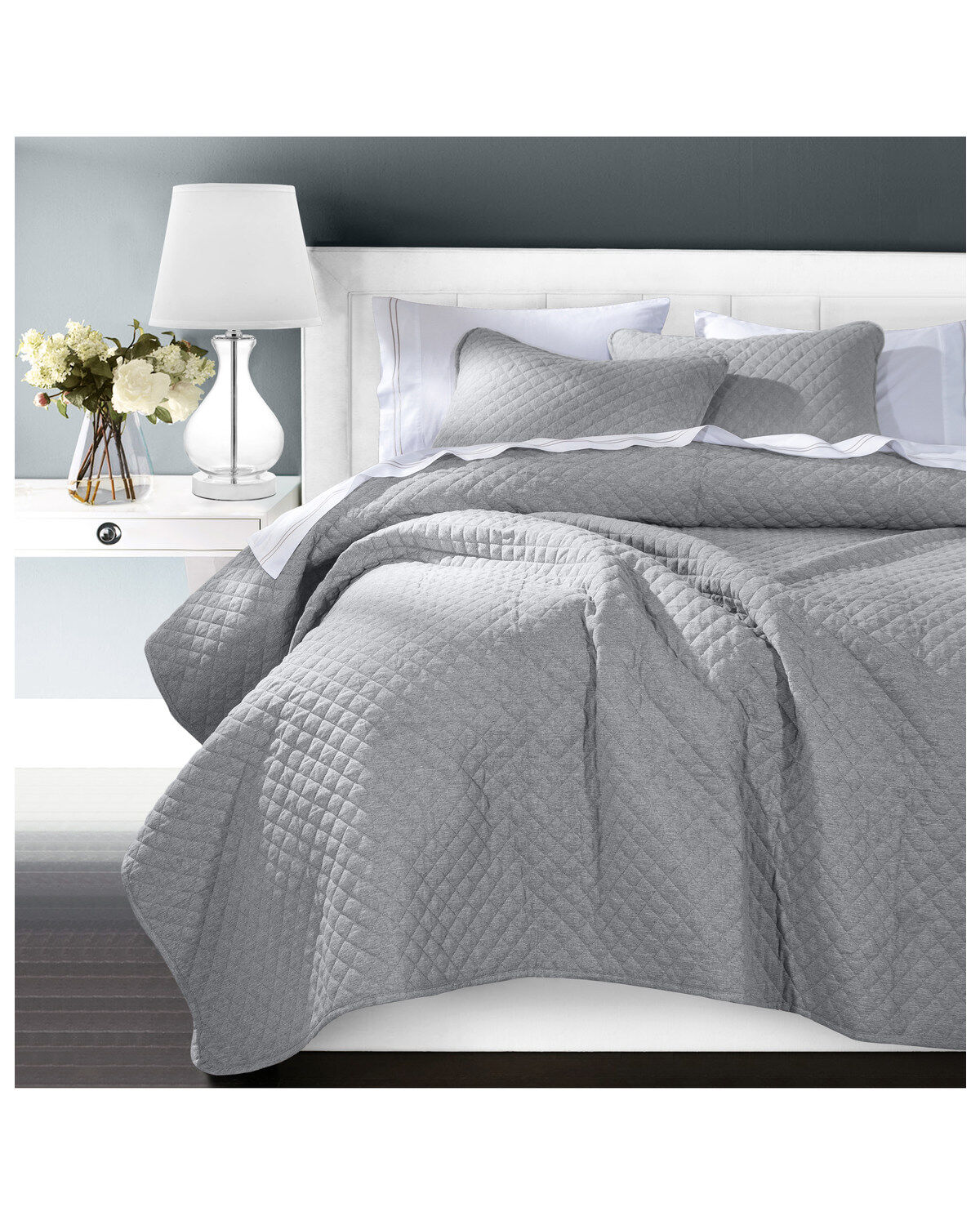 HiEnd Accents Anna 3pc Coverlet Set - King