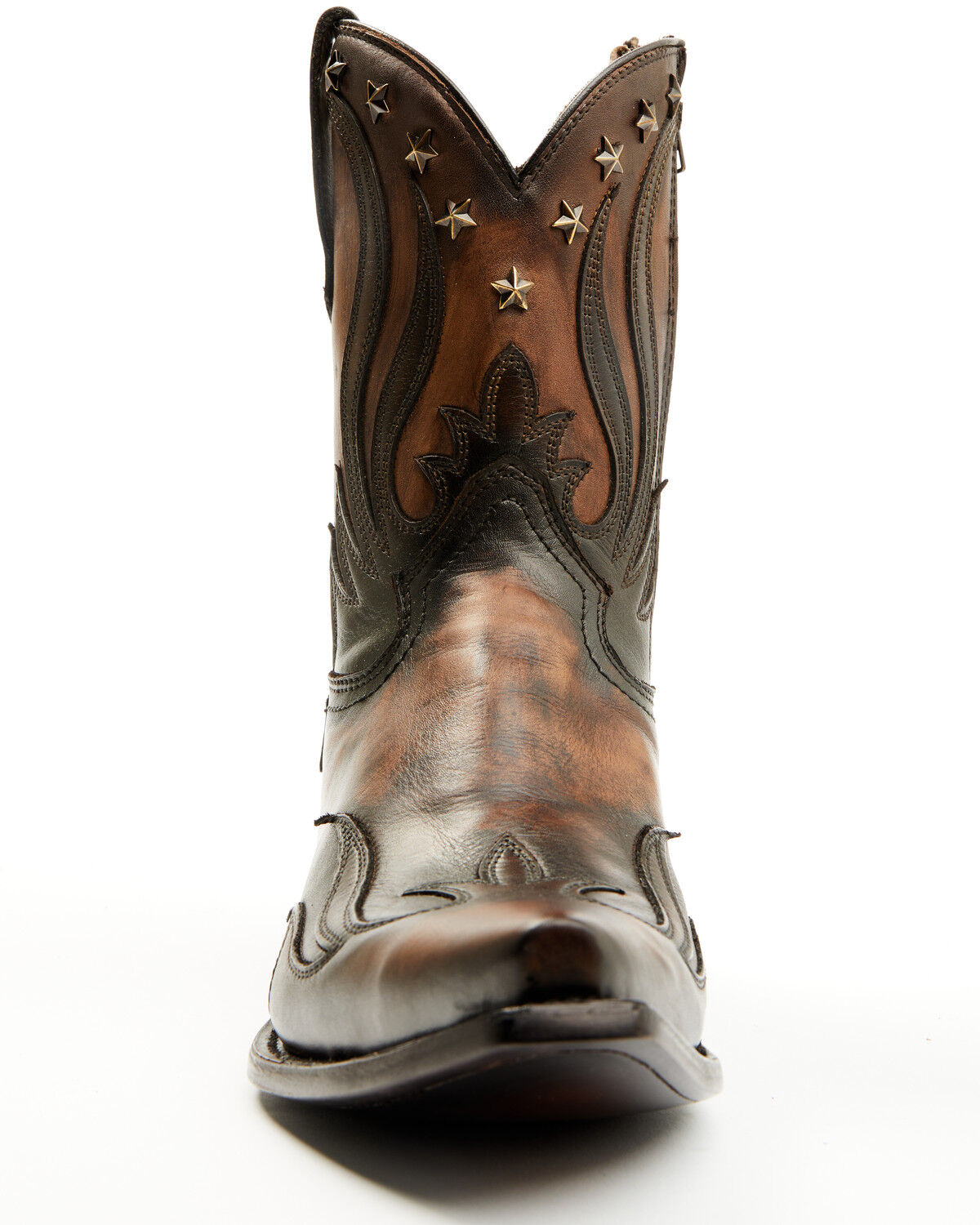 Corral Men's Overlay Short Western Boots - Snip Toe