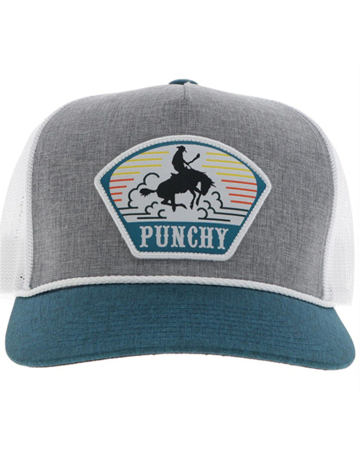 Hooey Men's Punchy Mesh Back Trucker Cap