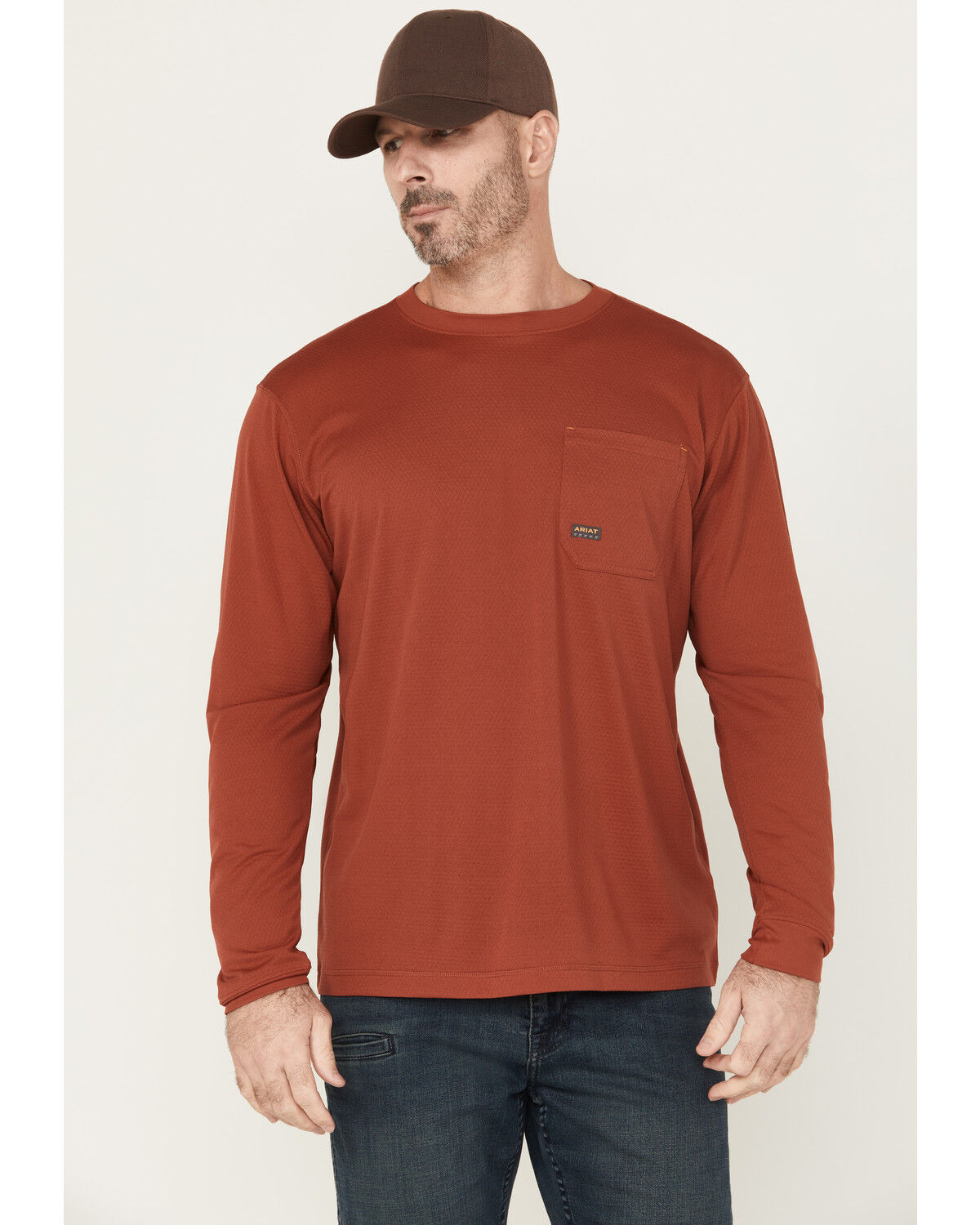 Ariat Men's Rebar Heat Fighter Long Sleeve Work Shirt