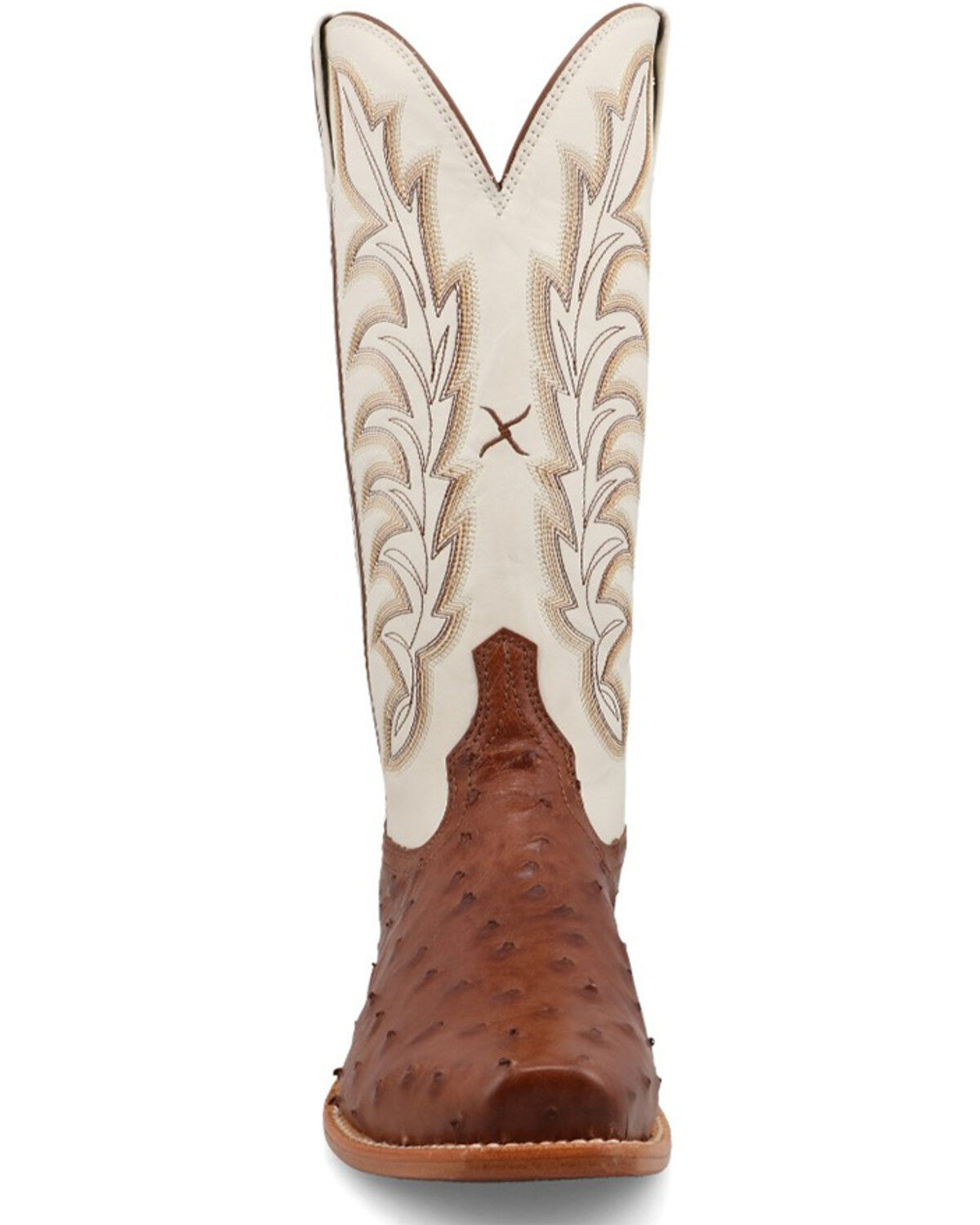 Twisted X Women's Exotic Full Quill Ostrich Western Boots - Square Toe