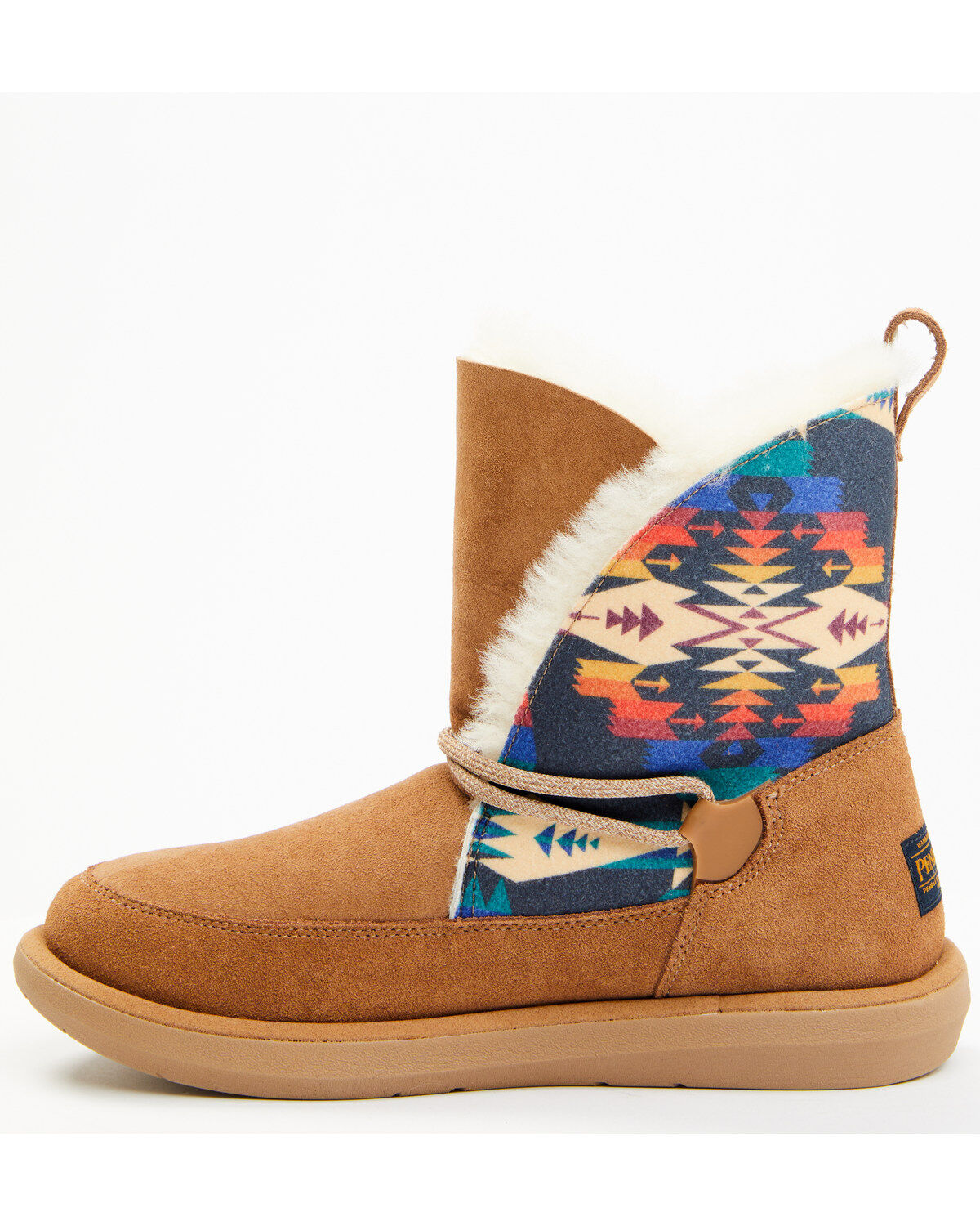Pendleton Women's Tie-Back Casual Western Boots - Round Toe