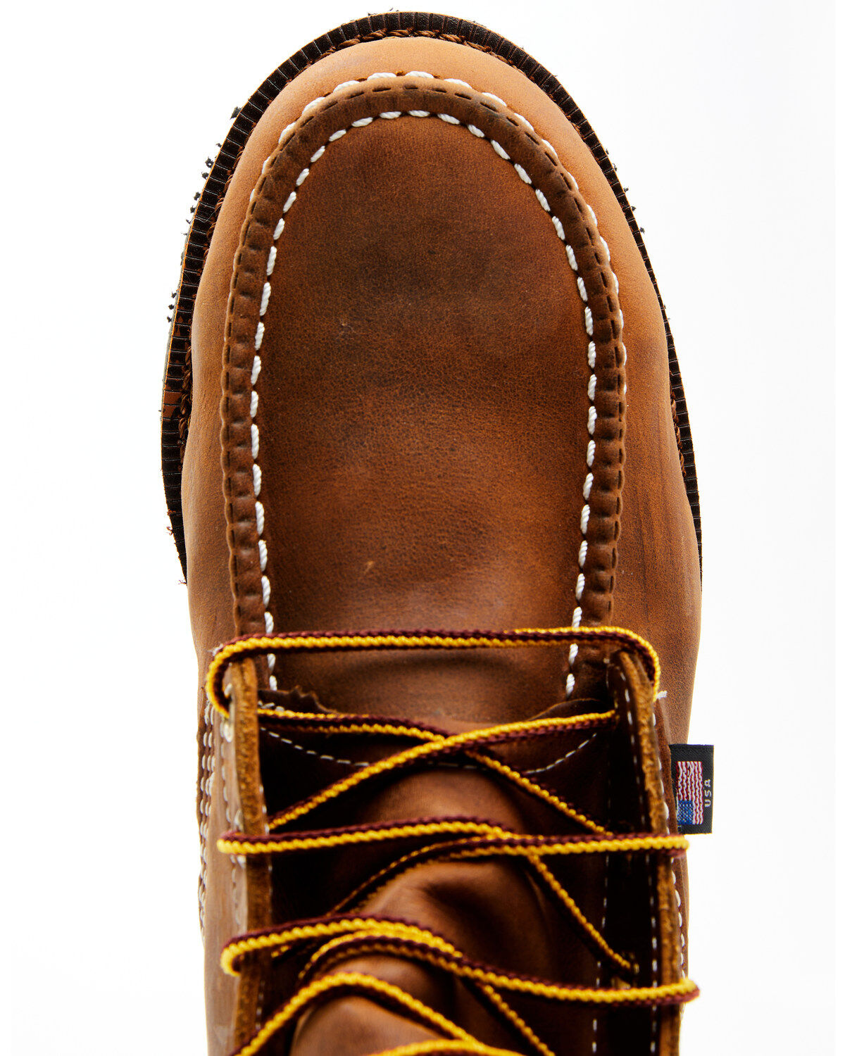 Thorogood Men's 8" Crazyhorse USA Waterproof Work Boots - Steel Toe