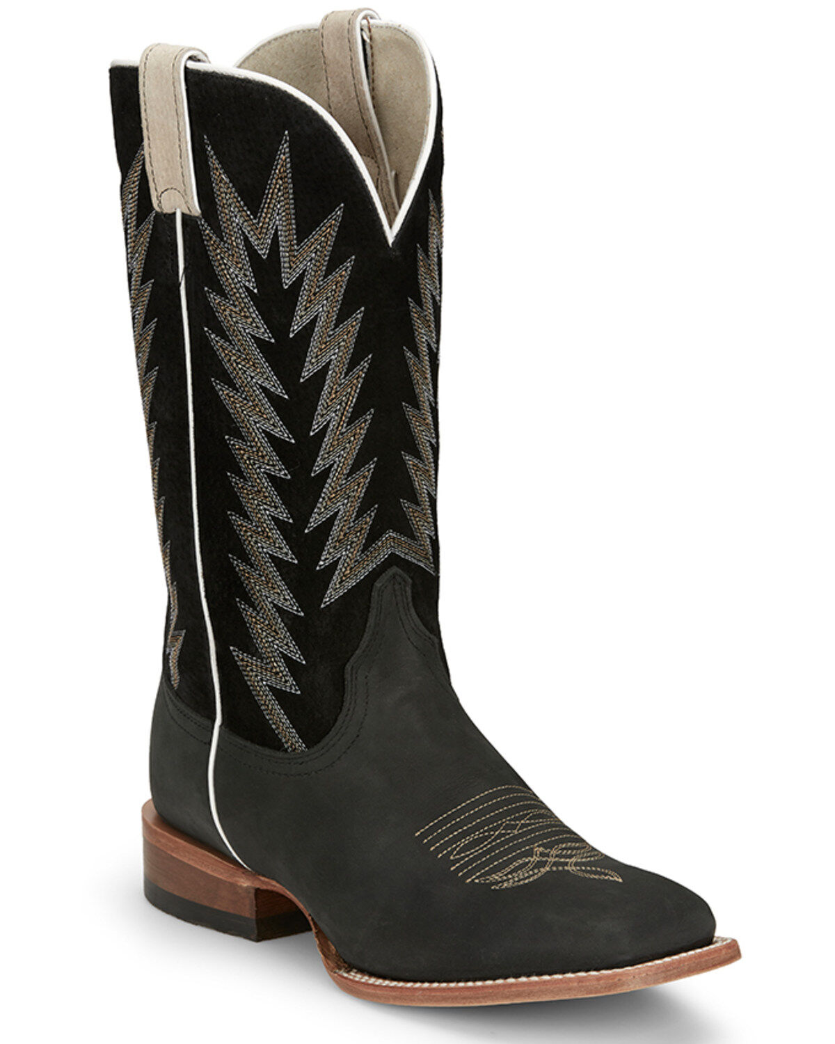 Justin Men's Hombre Western Boots - Broad Square Toe