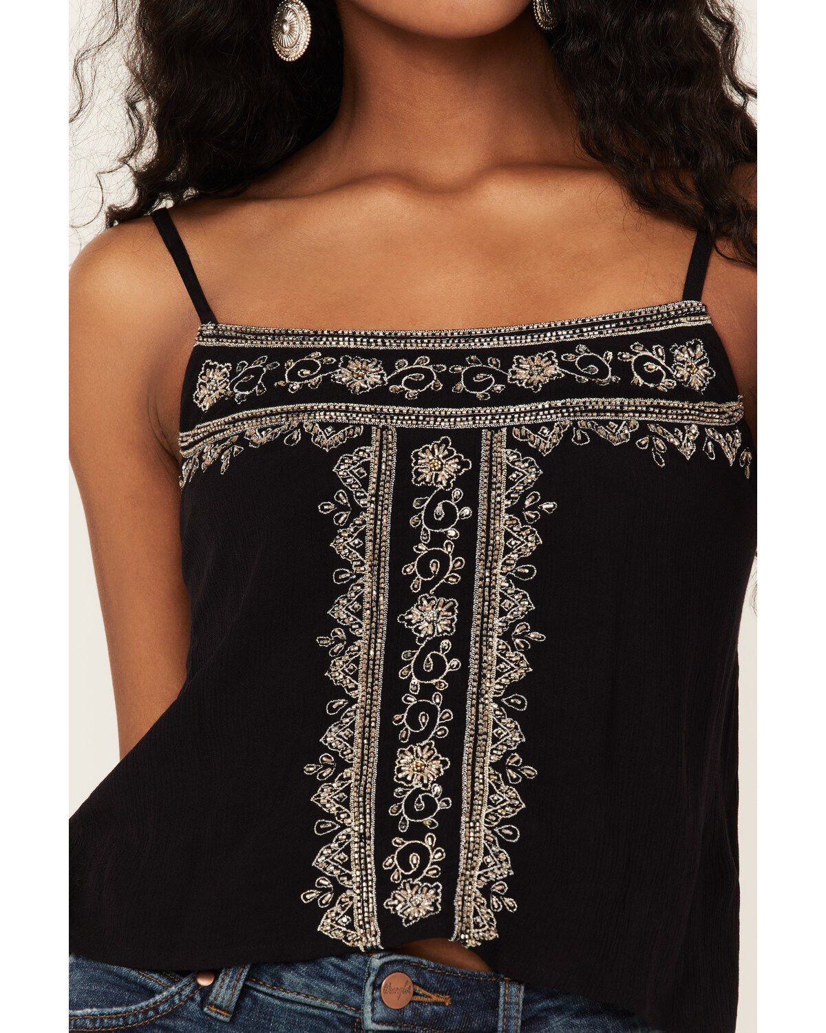 Shyanne Women's Beaded Cami Top
