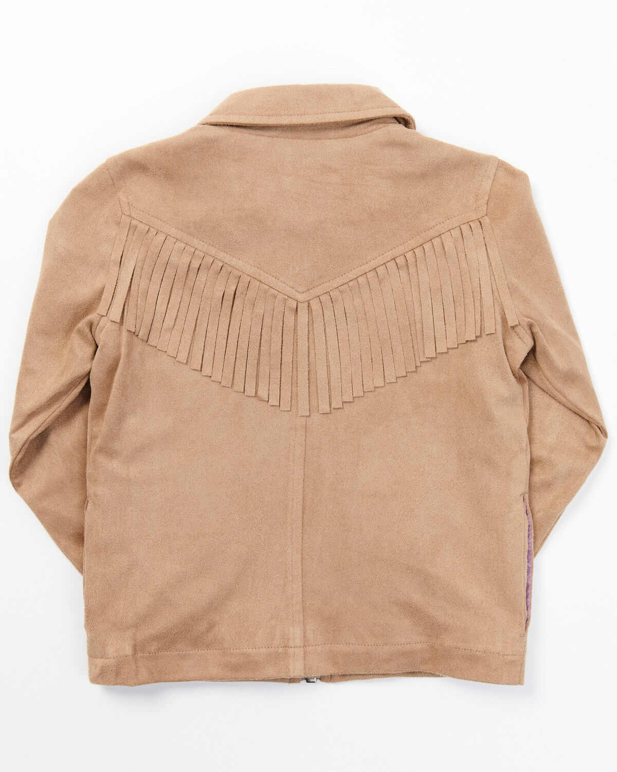 Shyanne Toddler Girls' Faux Suede Fringe Jacket