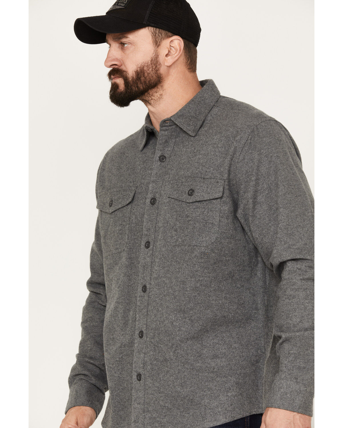 Dakota Grizzly Men's Major Chamois Button Down Long Sleeve Western Shirt/ Sent to studio 12/7/22 AR