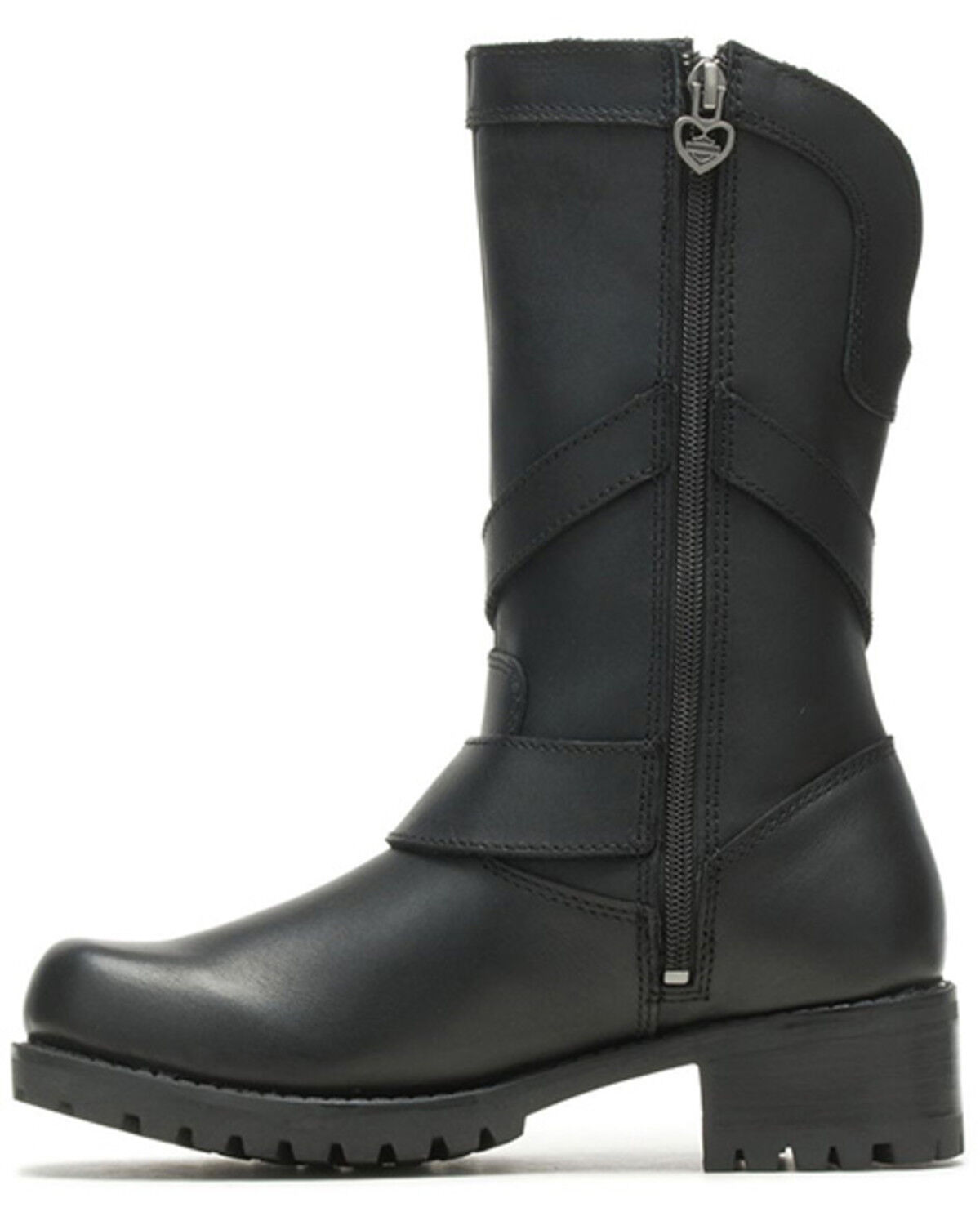 Harley Davidson Women's 9.5" Amber Motorcycle Boots - Round Toe