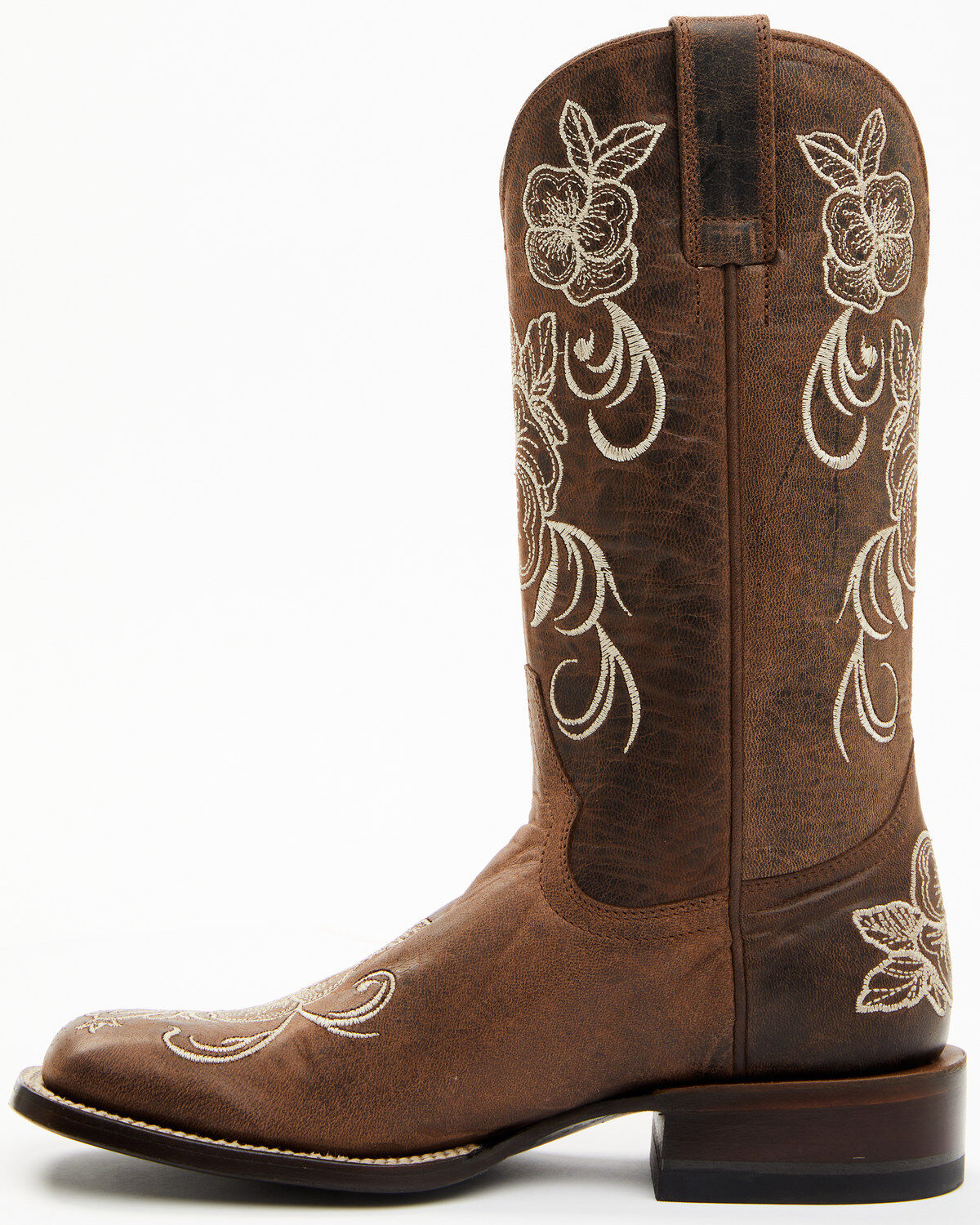 Shyanne Women's Lasy Western Boots - Broad Square Toe