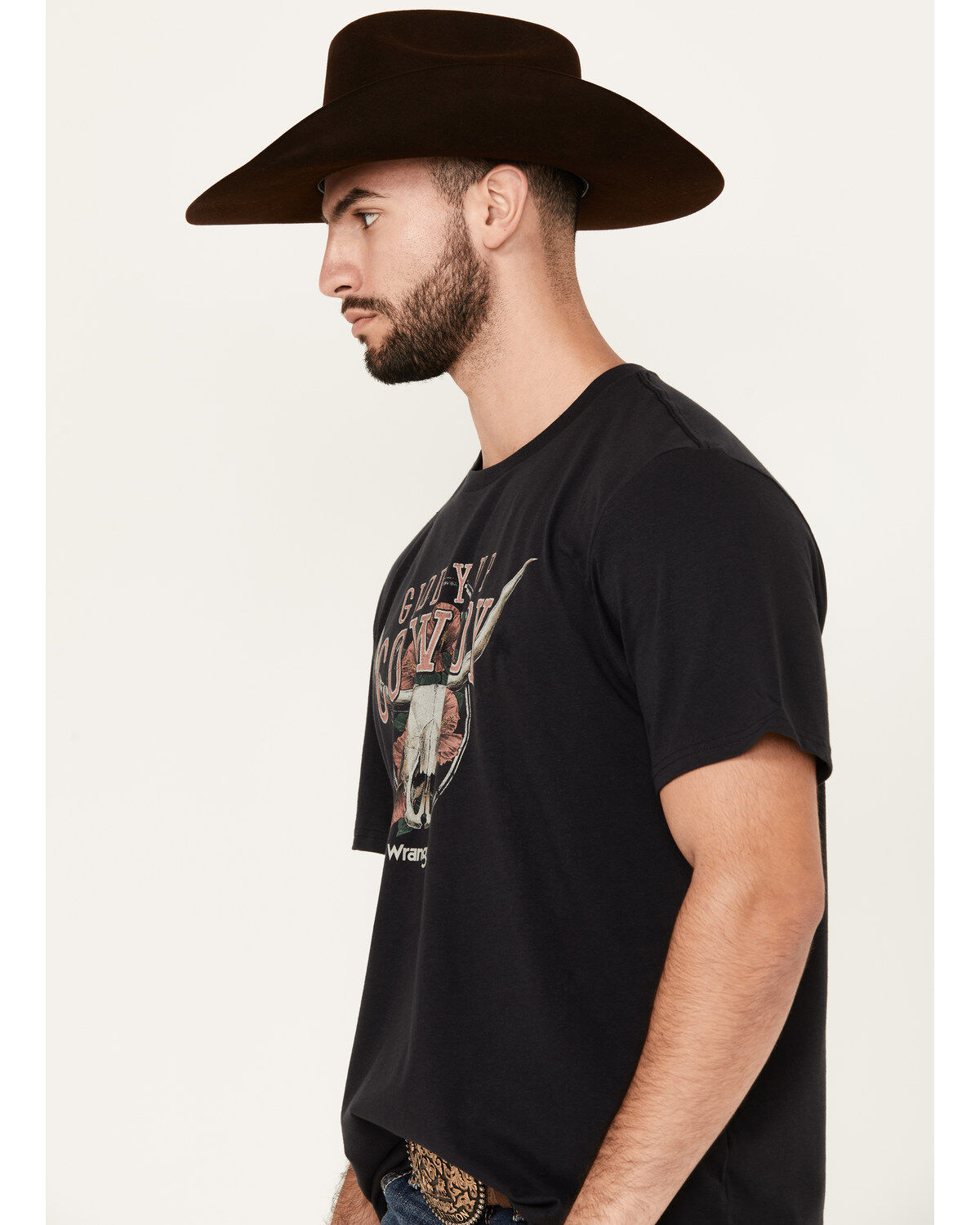 Wrangler Men's Boot Barn Exclusive Giddy Up Cowboy Short Sleeve T-Shirt
