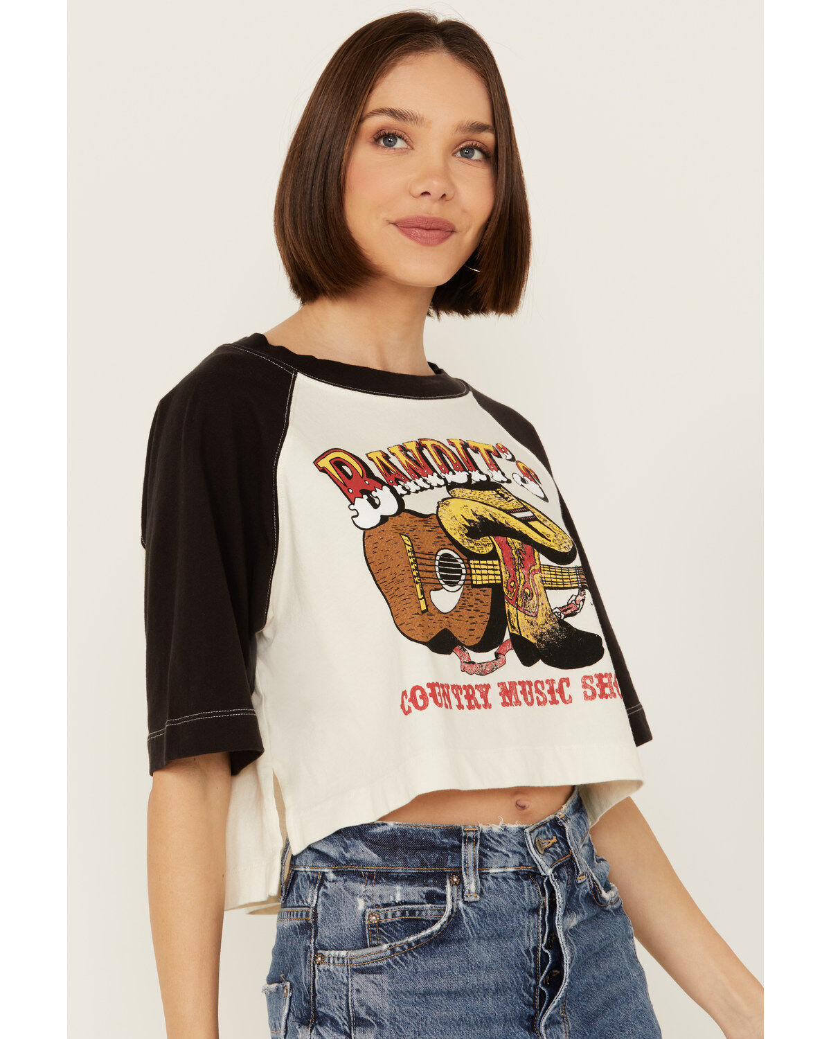 Bandit Women's Bandit Cropped Baseball Tee