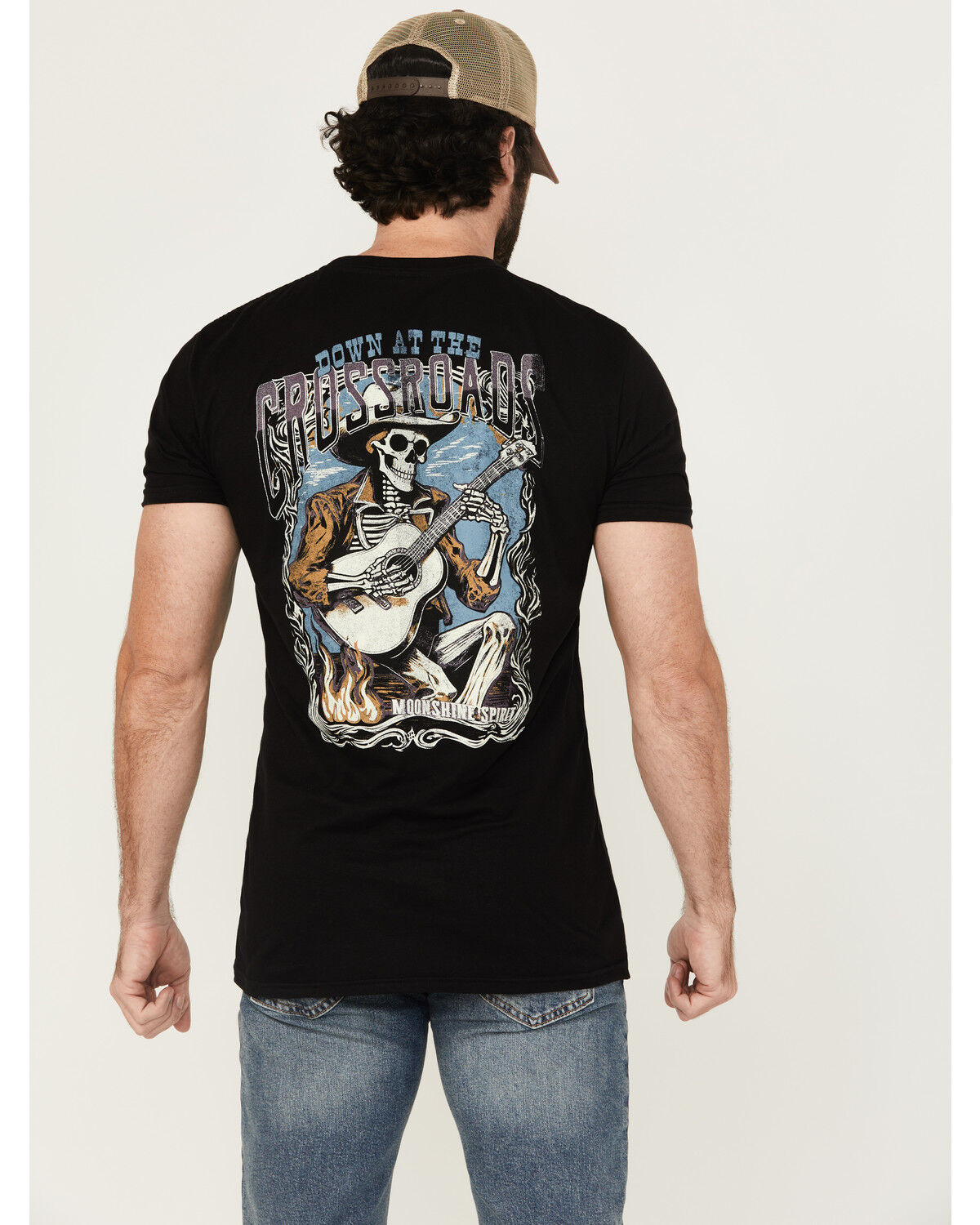 Moonshine Spirit Men's Crossroads Short Sleeve Graphic T-Shirt