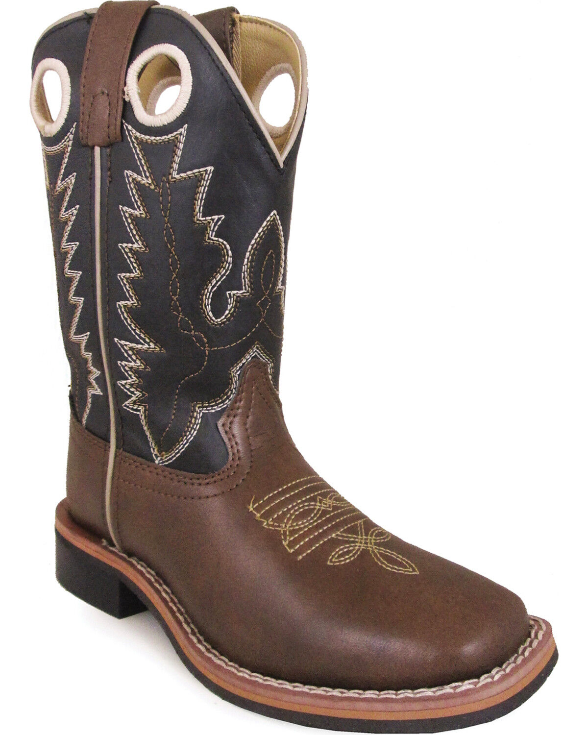 Smoky Mountain Boys' Blaze Kid Western Boot - Broad Square Toe