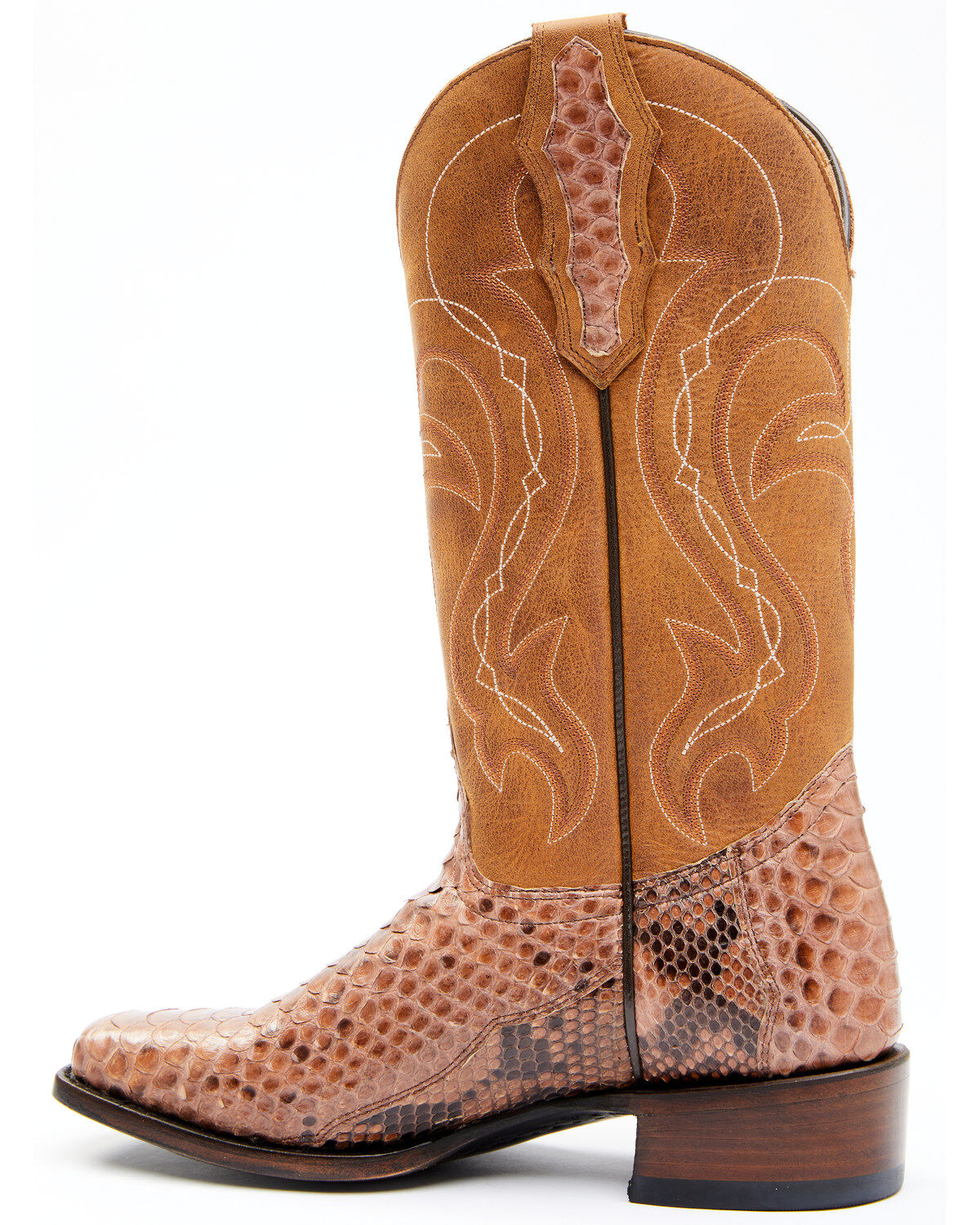 Shyanne Women's Geneva Exotic Snake Skin Western Boots - Square Toe