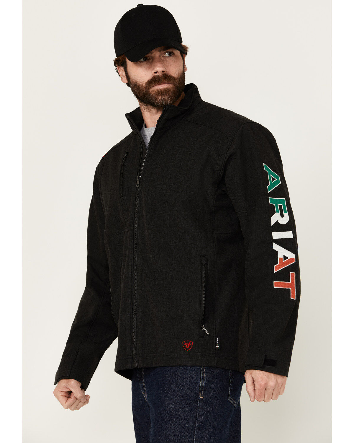 Ariat Men's FR Mexico Team Logo Softshell Jacket