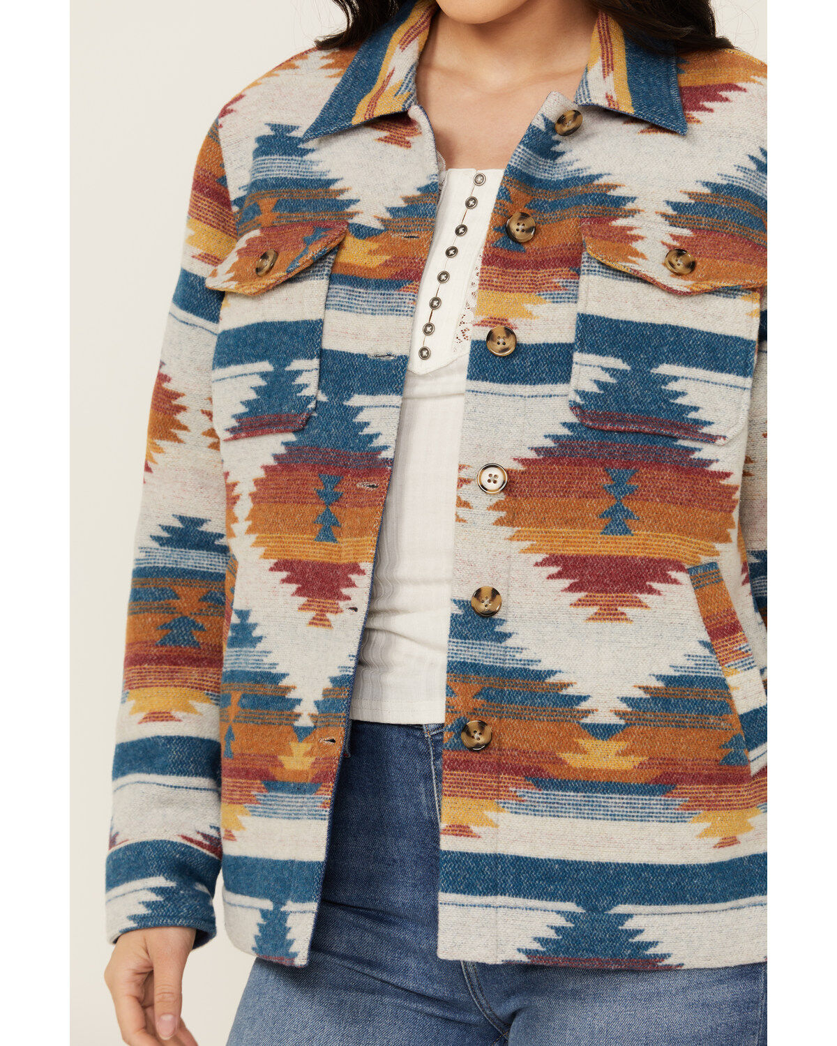 Idyllwind Women's Southwestern Print Shacket