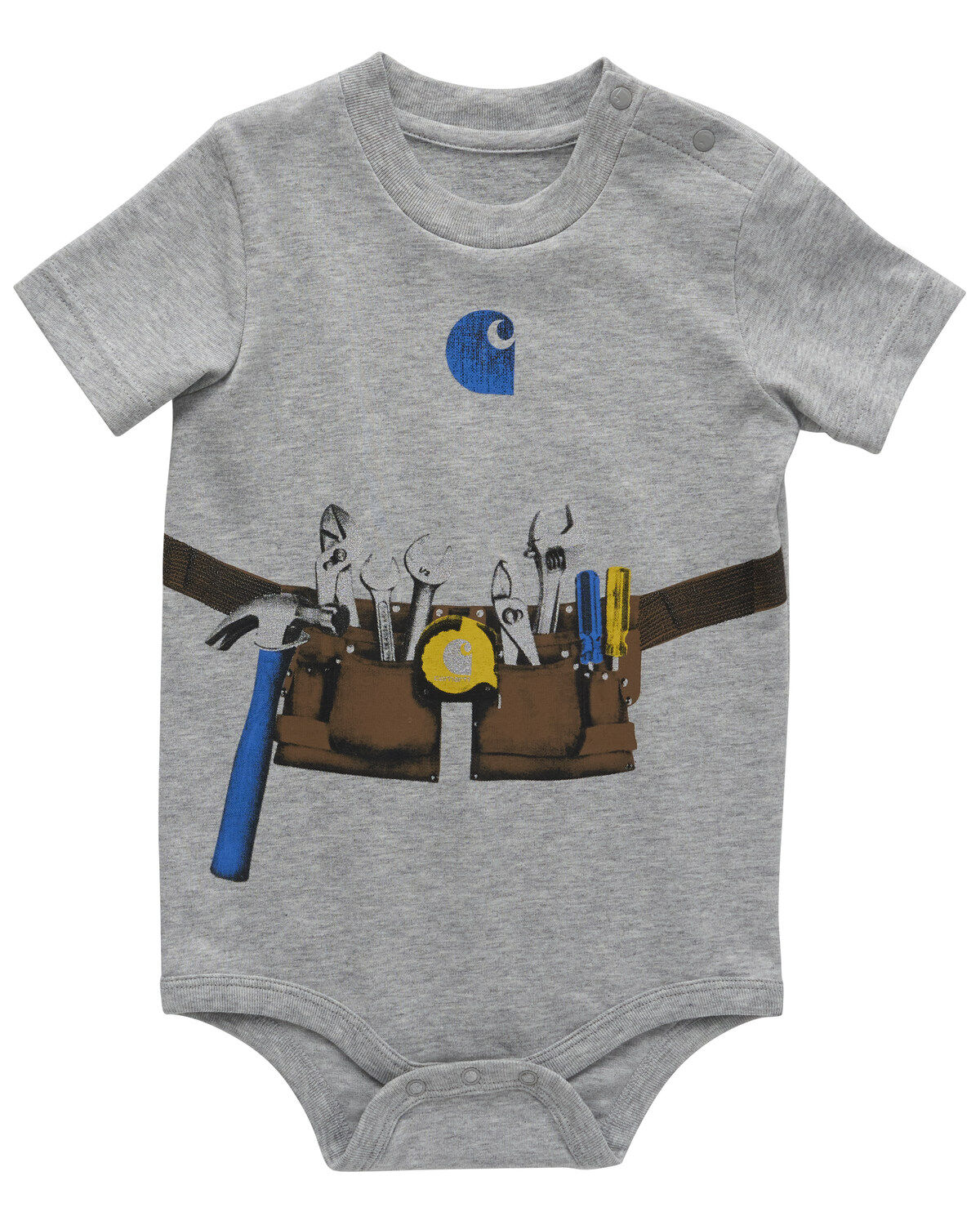 Carhartt Infant Boys' Short Sleeve Toolbelt Onesie