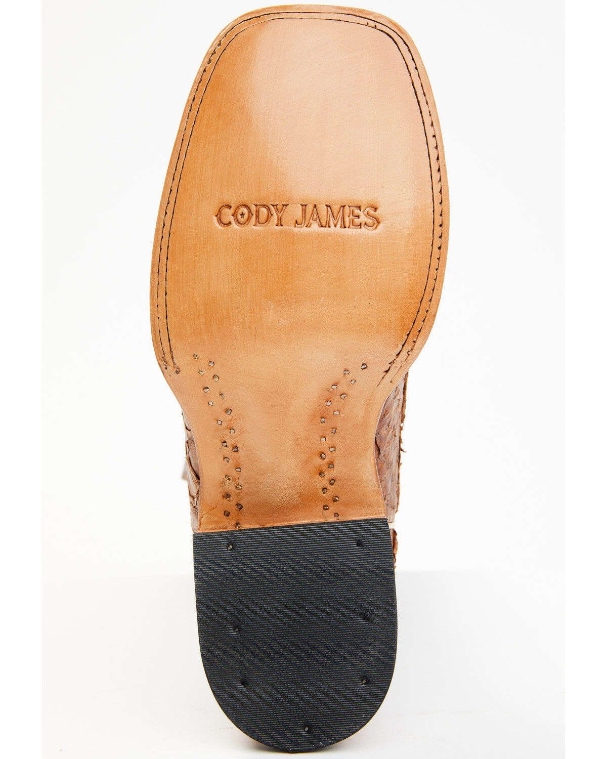 Cody James Men's Exotic Pirarucu Skin Western Boots - Broad Square Toe