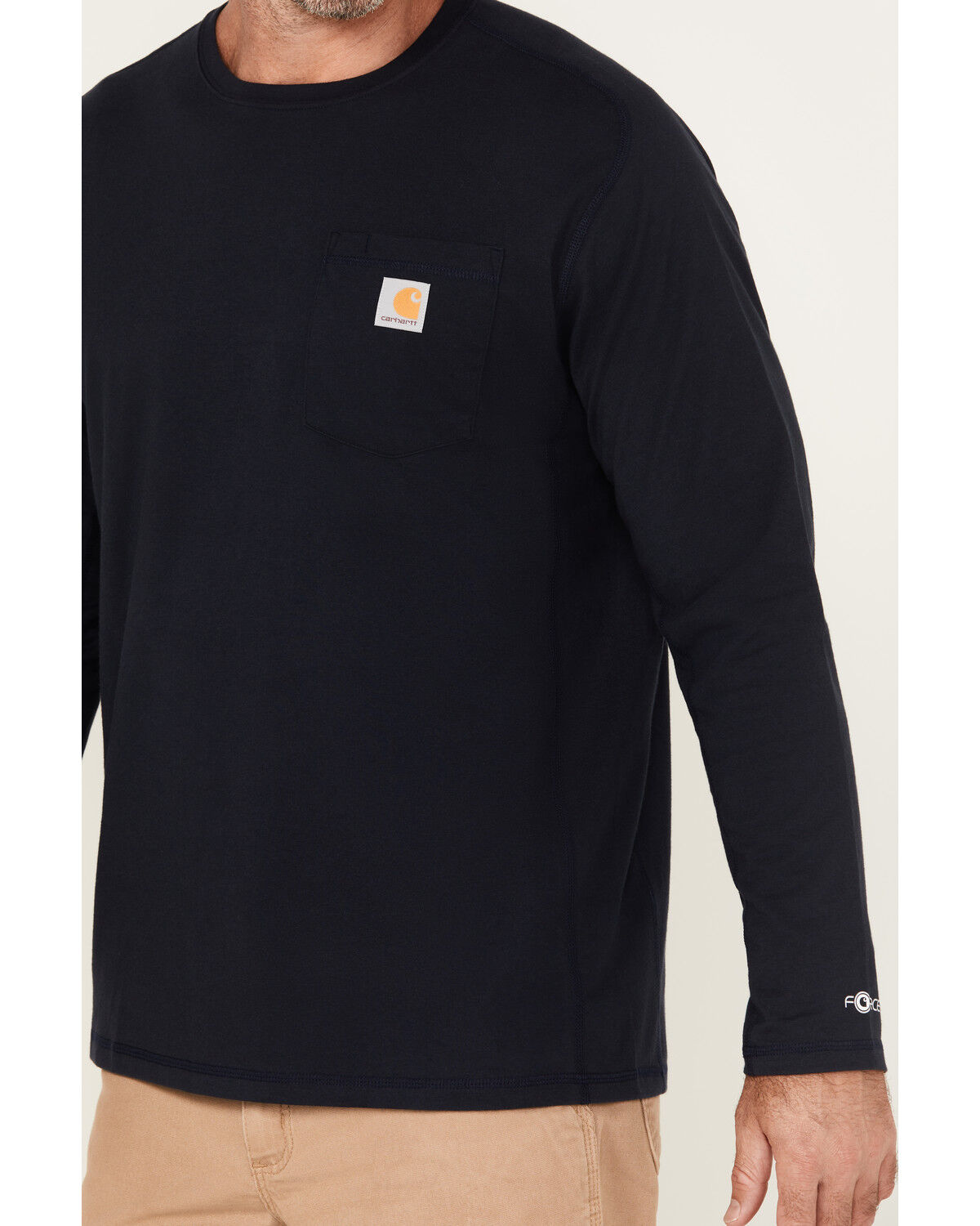 Carhartt Men's Force Relaxed Midweight Long Sleeve Pocket T-Shirt