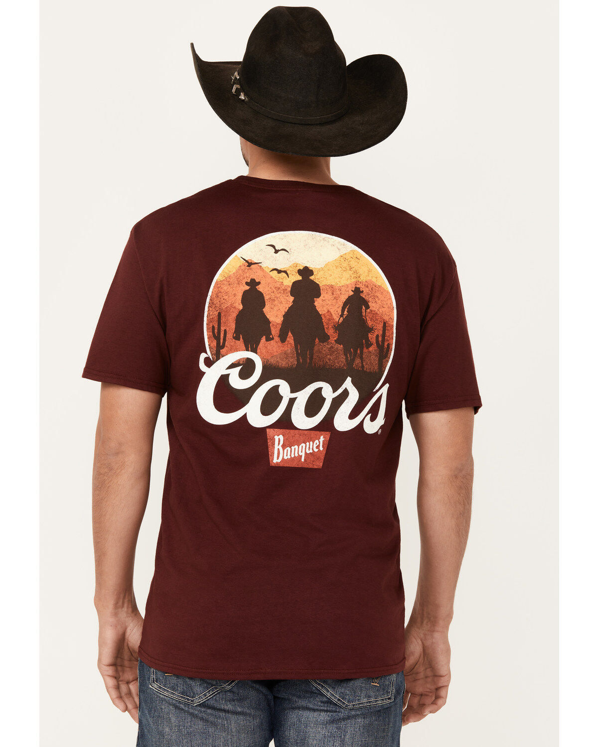Coors Men's Boot Barn Exclusive Desert Riders Logo Short Sleeve Graphic T-Shirt
