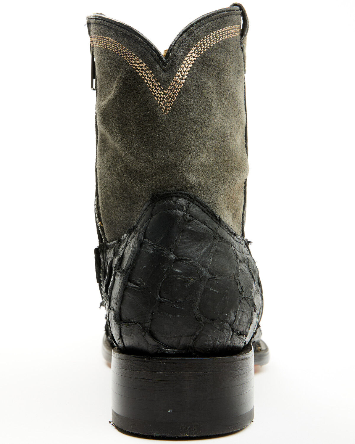 Corral Men's Exotic Pirarucu Western Ankle Boots - Square Toe