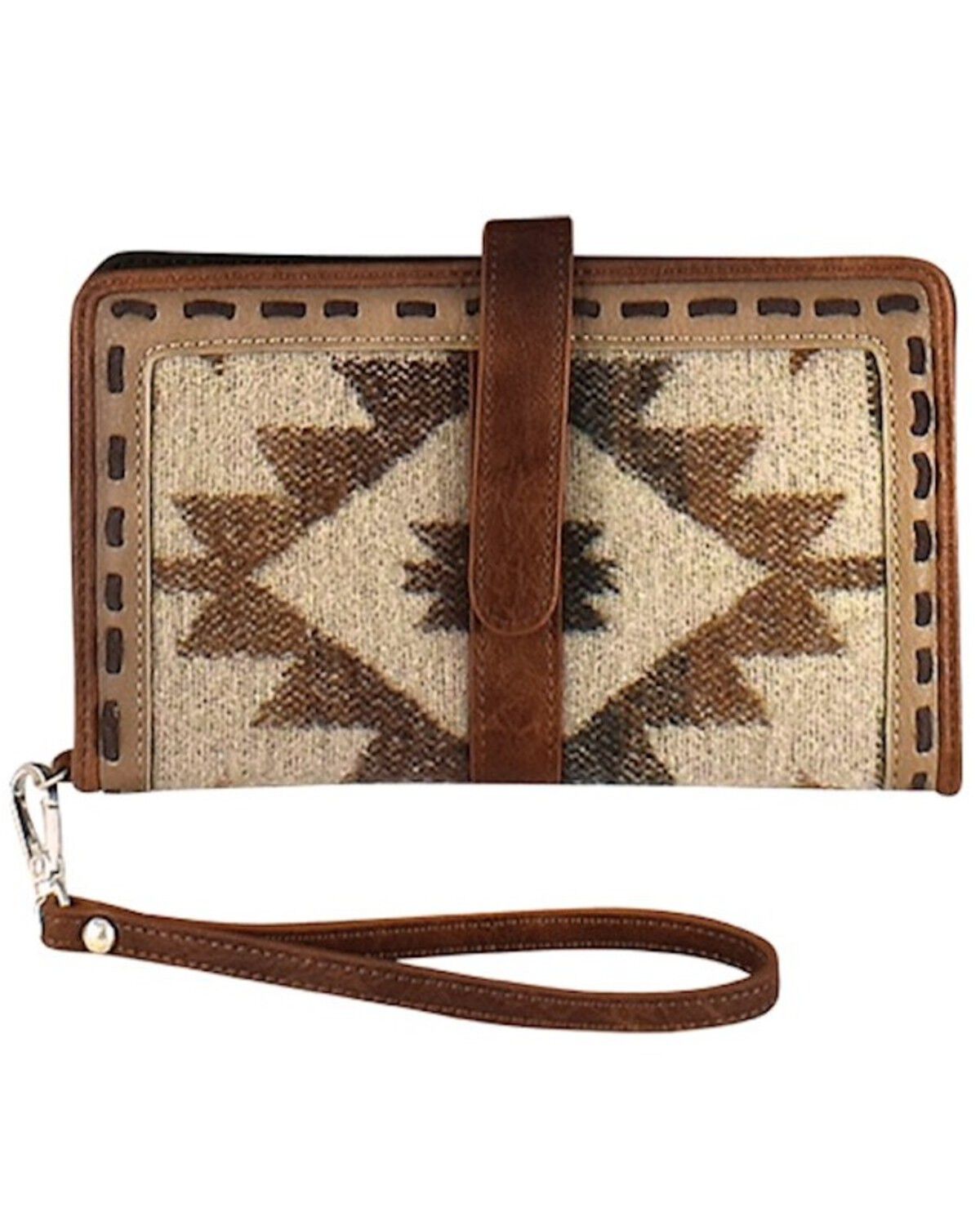 Justin Women's Southwestern Blanket Wristlet