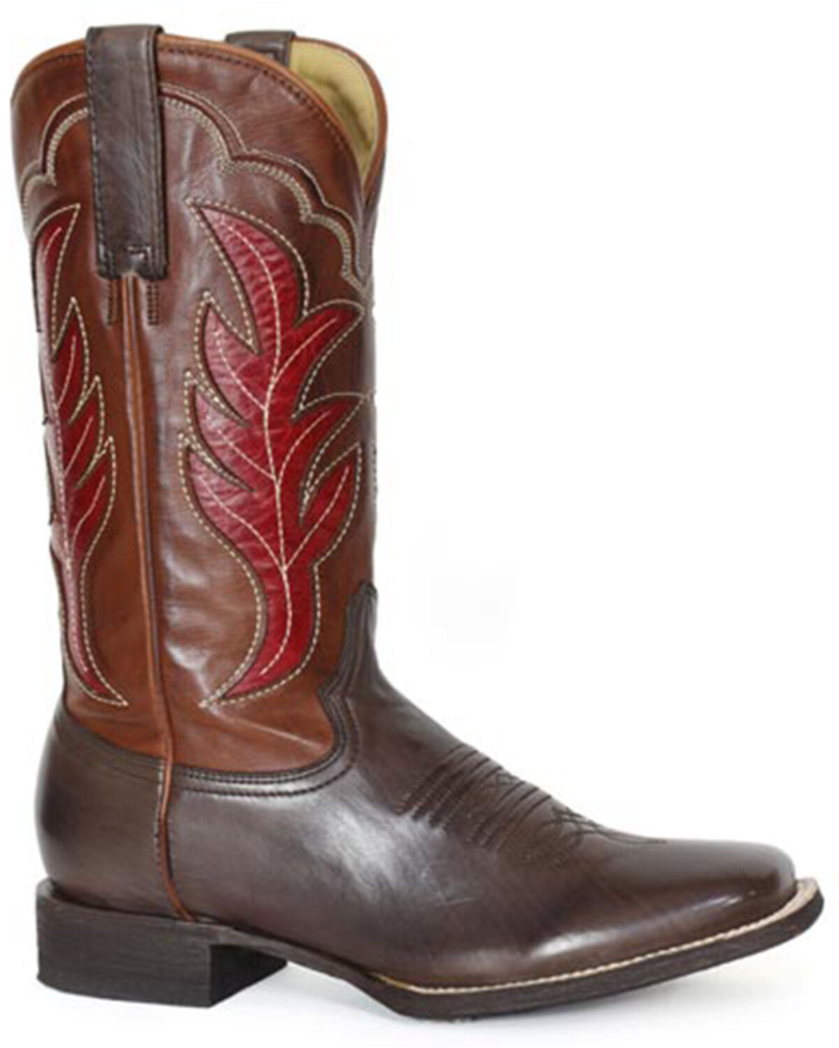 Stetson Women's Erin Inlay Western Boots - Broad Square Toe