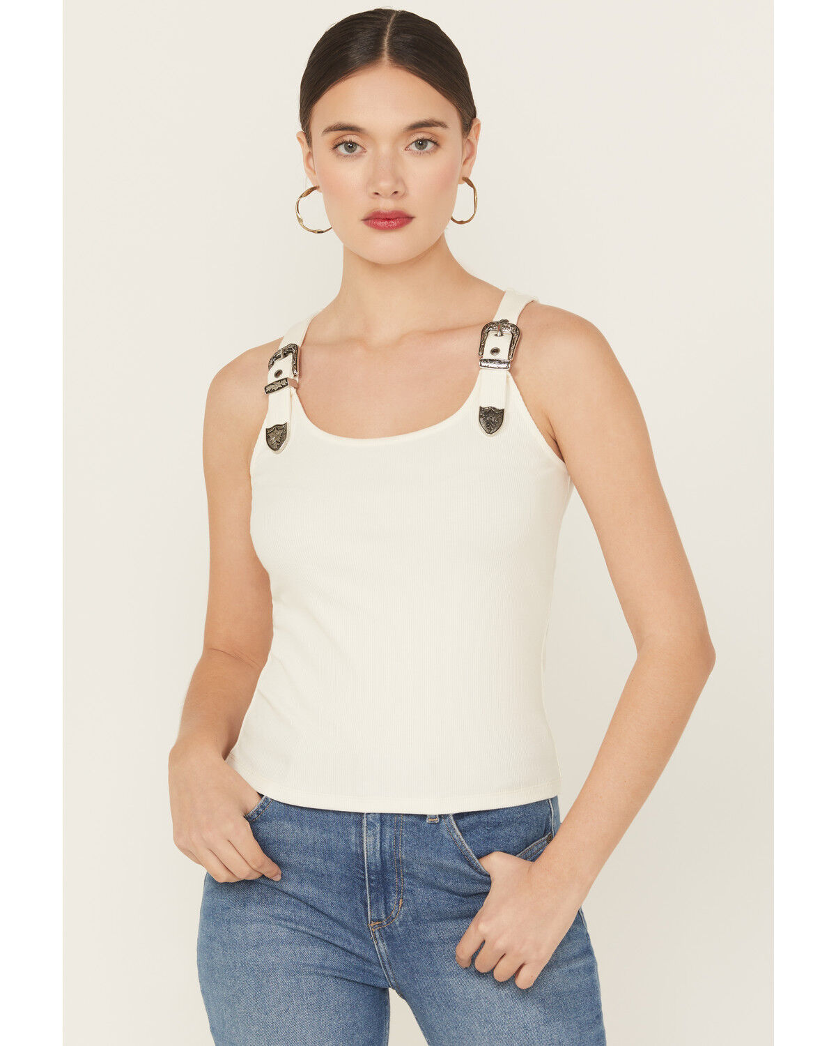 Idyllwind Women's Wylie Rib Knit Buckle Tank